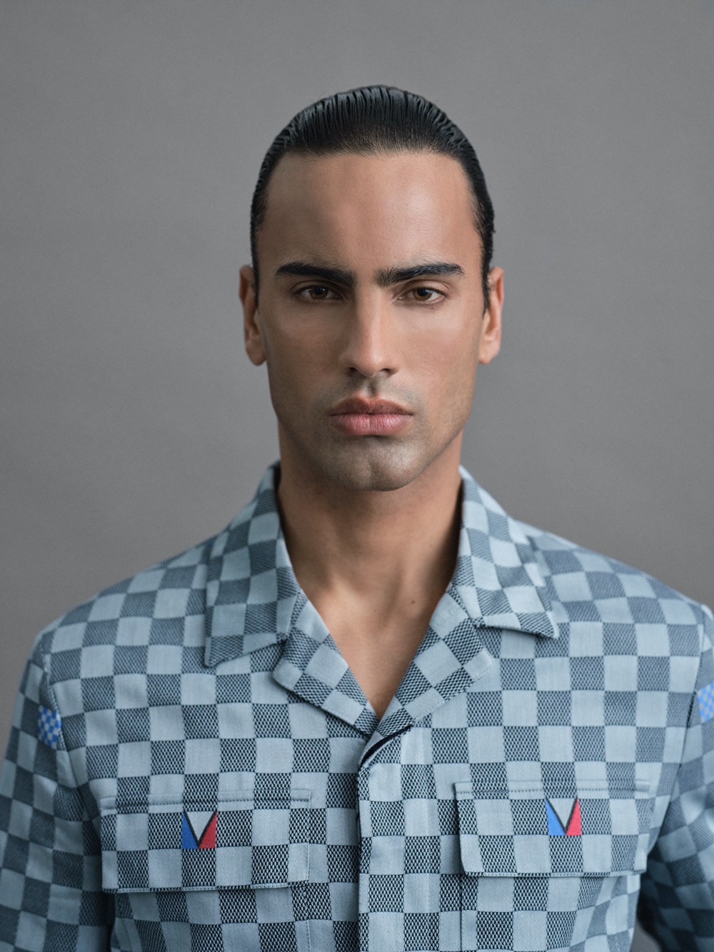 Louis Vuitton’s historical graphic “V” forms a recurring motif. Photo / Derek Henderson