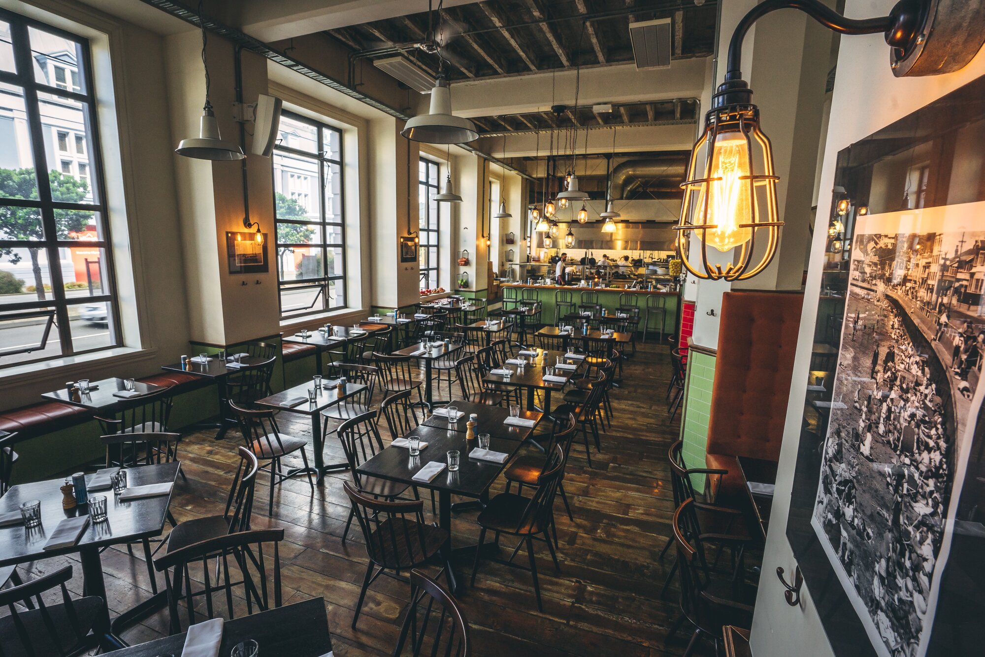 Charley Noble restaurant in Wellington's CBD. 