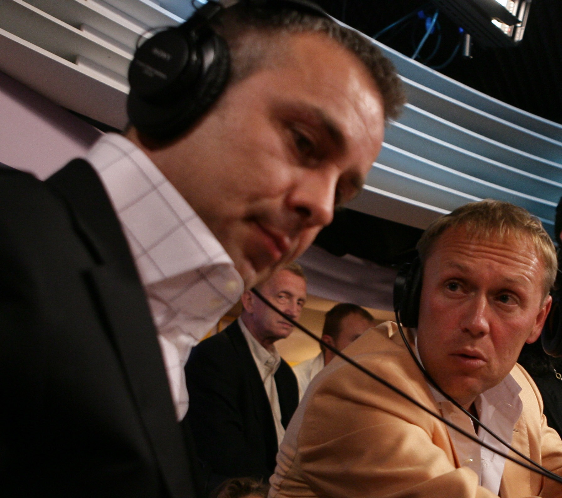 Former KGB agents turned business men Dmitry Kovtun and Andrei Lugovoi. Photo / Getty Images