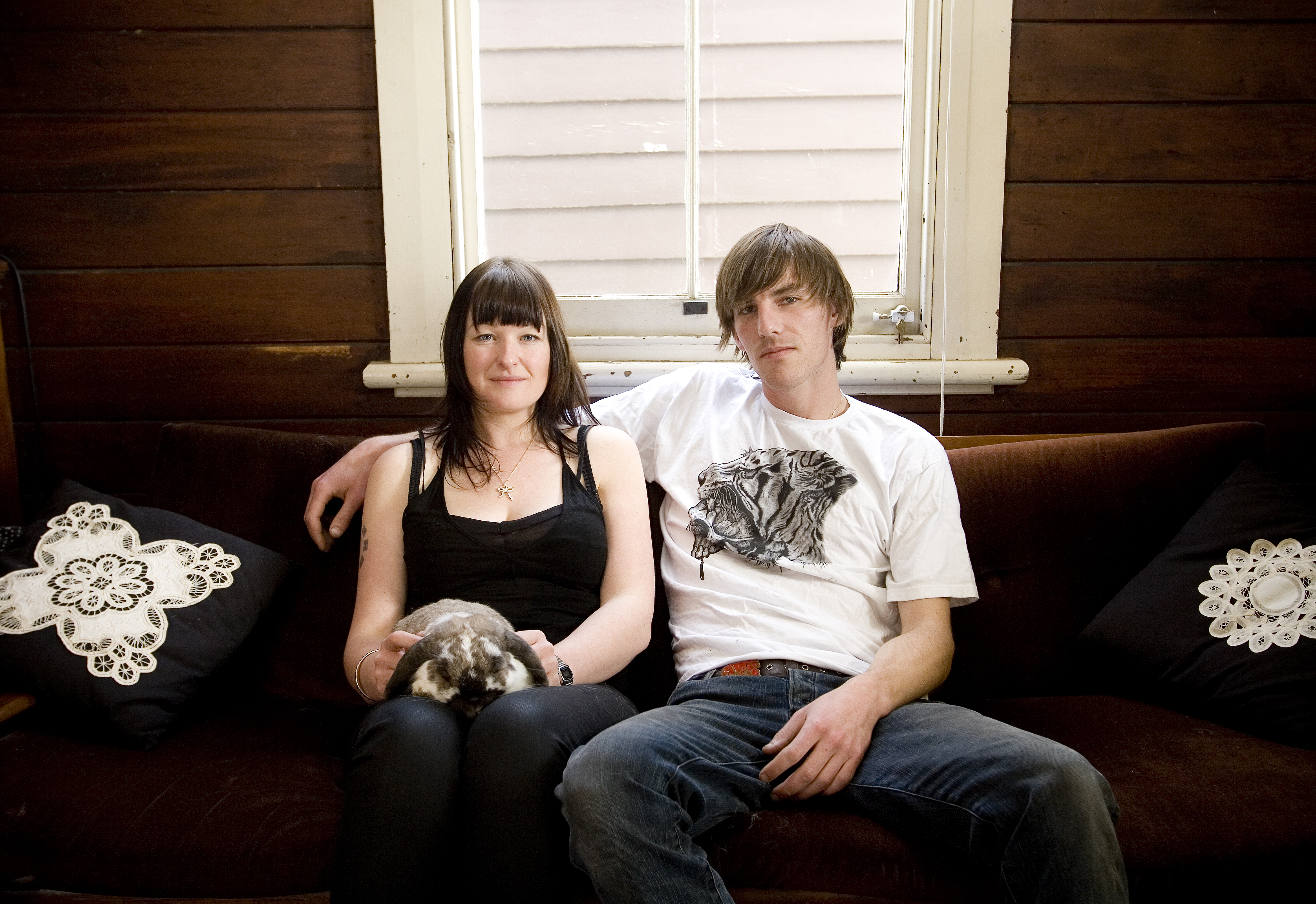 Claire and Greg photographed by Viva in 2008. Photo / Babiche Martens
