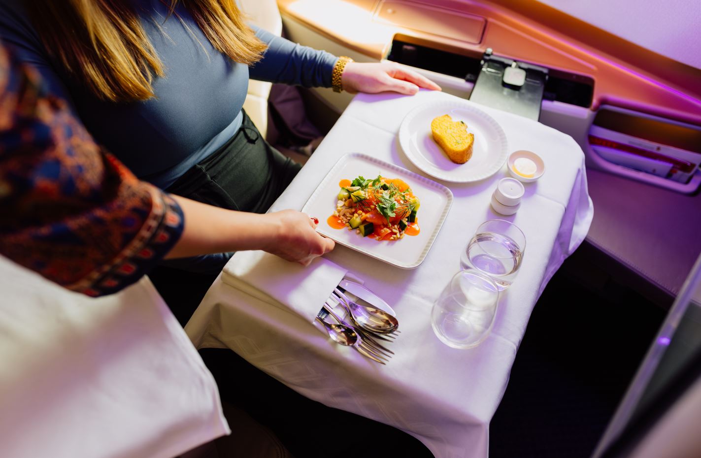 Top Kiwi chef Sid Sahrawat launches first and business class menu with Singapore Airlines.