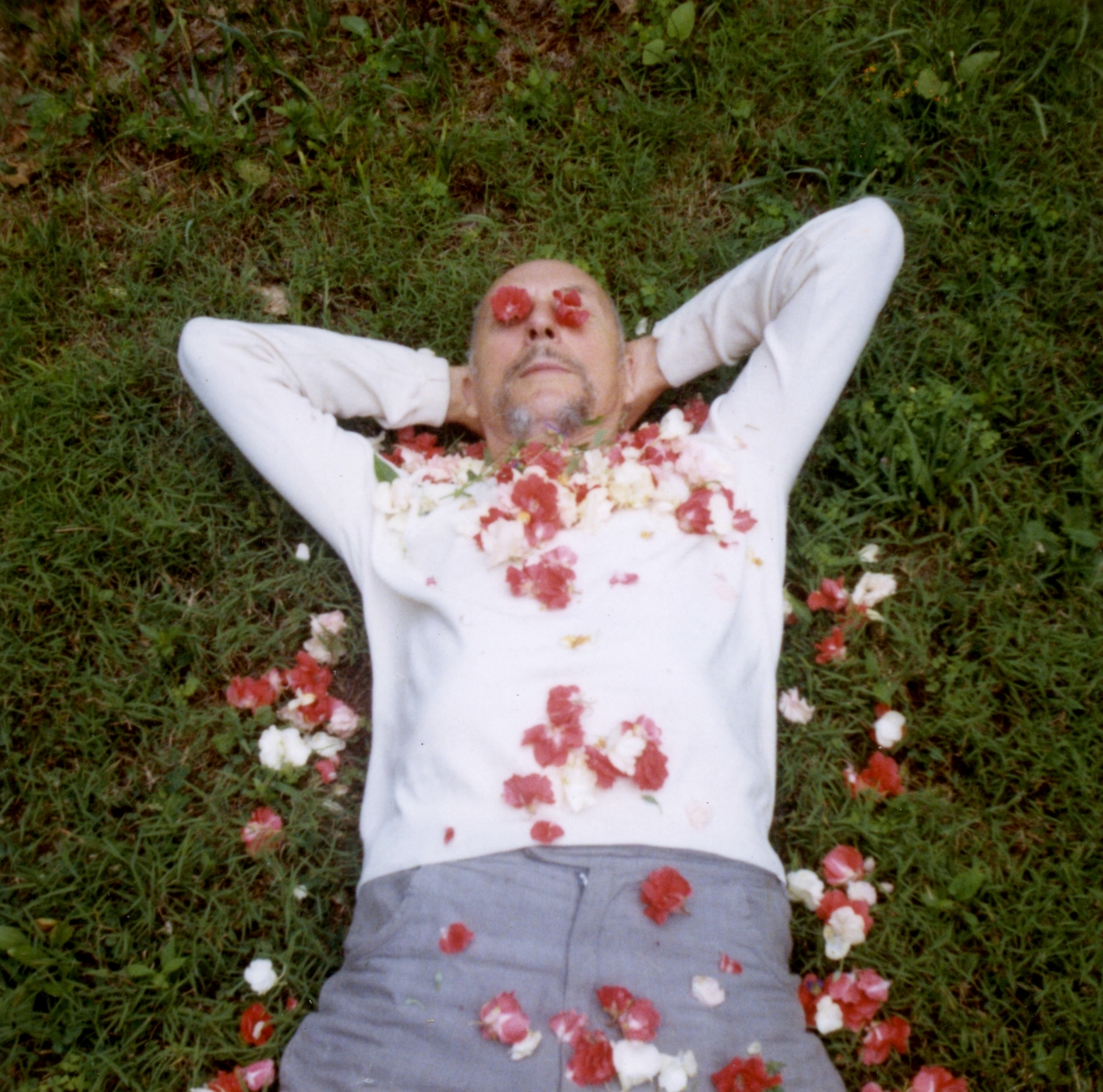 Len Lye (Performance With Petals), 1970. Courtsey Len Lye Foundation, Govett-Brester Art Gallery