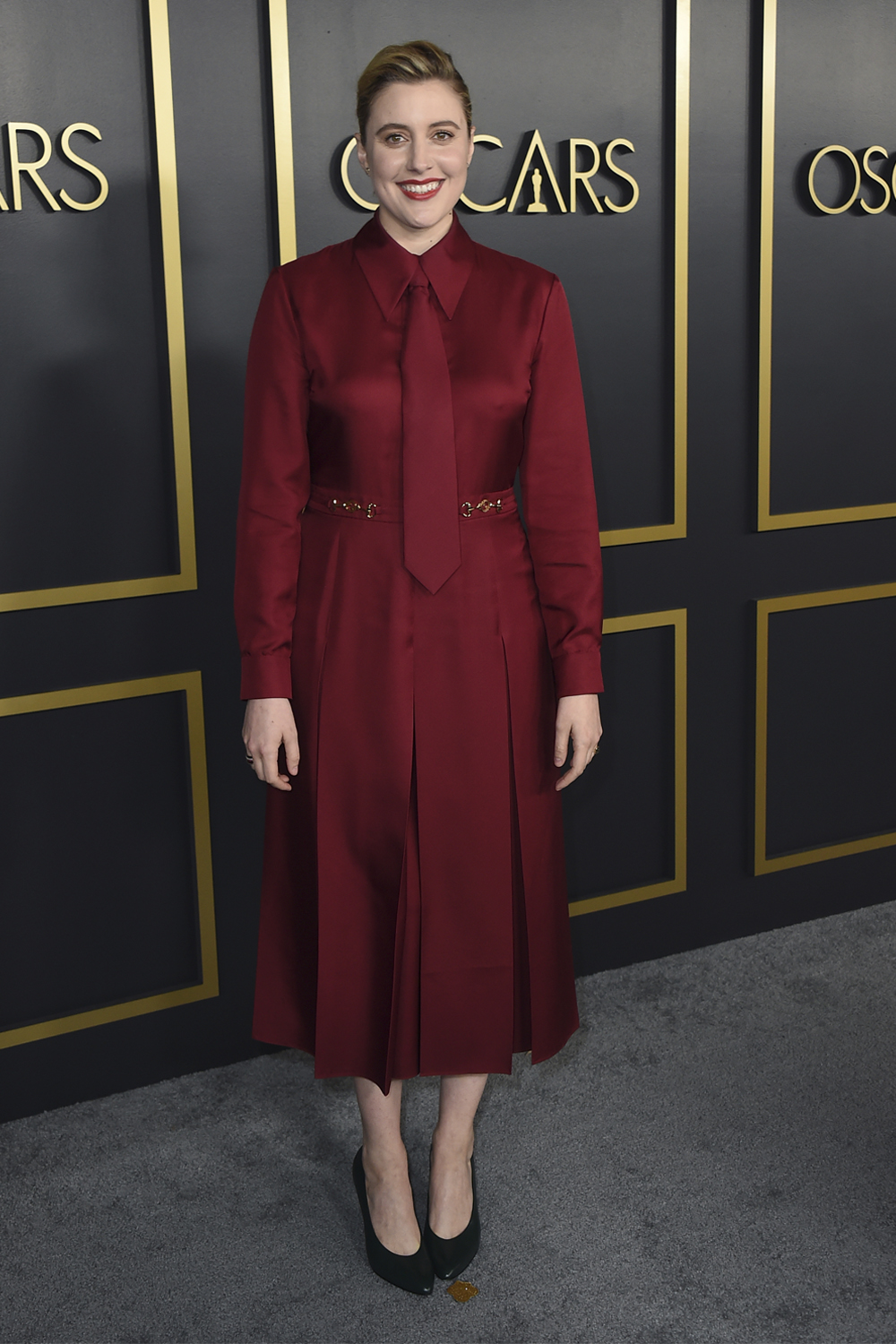 Greta Gerwig attends the 92nd Academy Awards Nominees Luncheon. Photo / AP