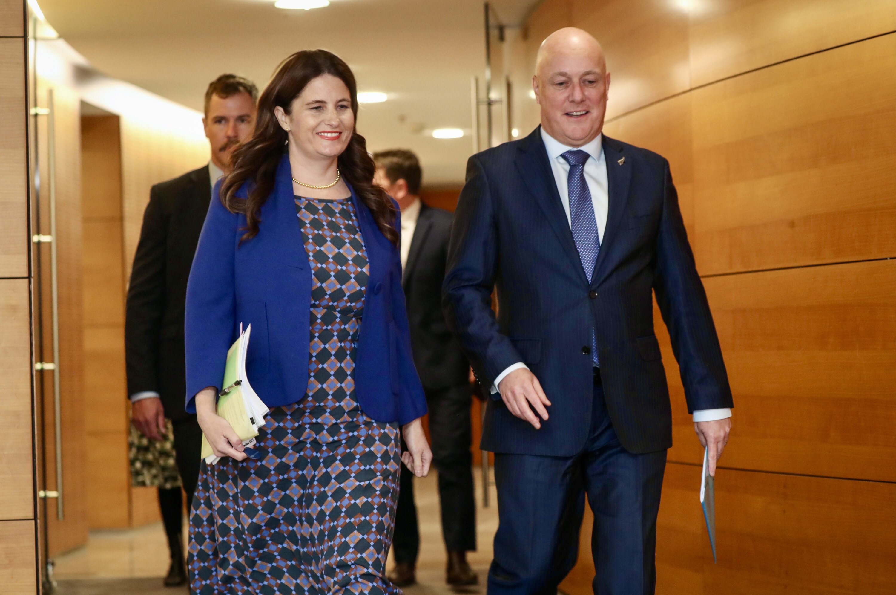 Prime Minister Christopher Luxon and Finance Minister Nicola Willis. Photo / Mark Mitchell