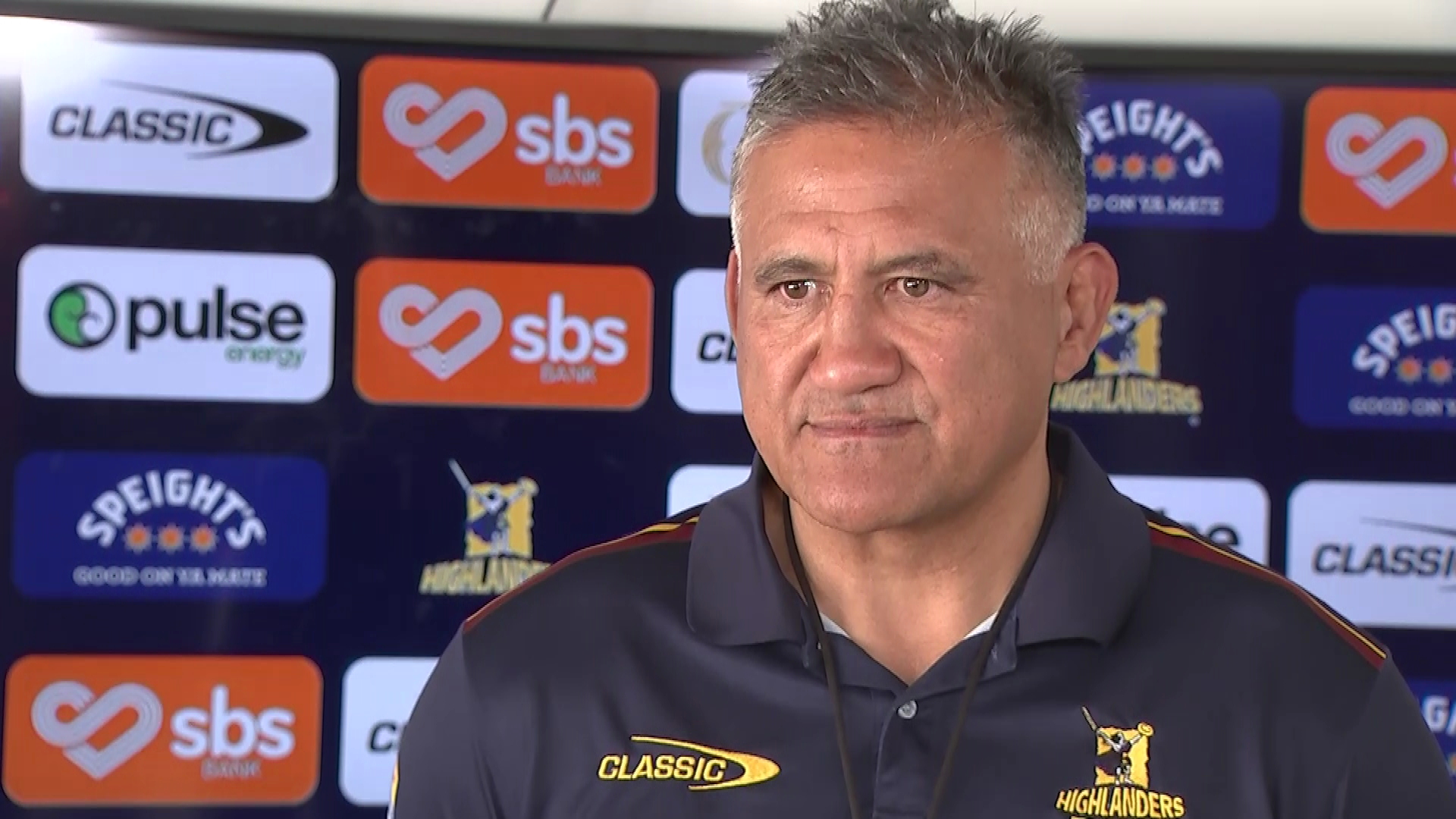 Highlanders coach Jamie Joseph.