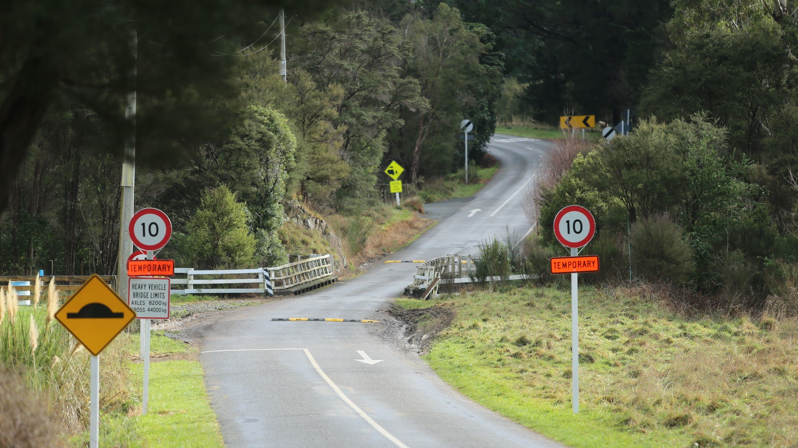 The Arawhakatu bridge connects Wairarapa to Mount Holdsworth. (Source: Emily Ireland)