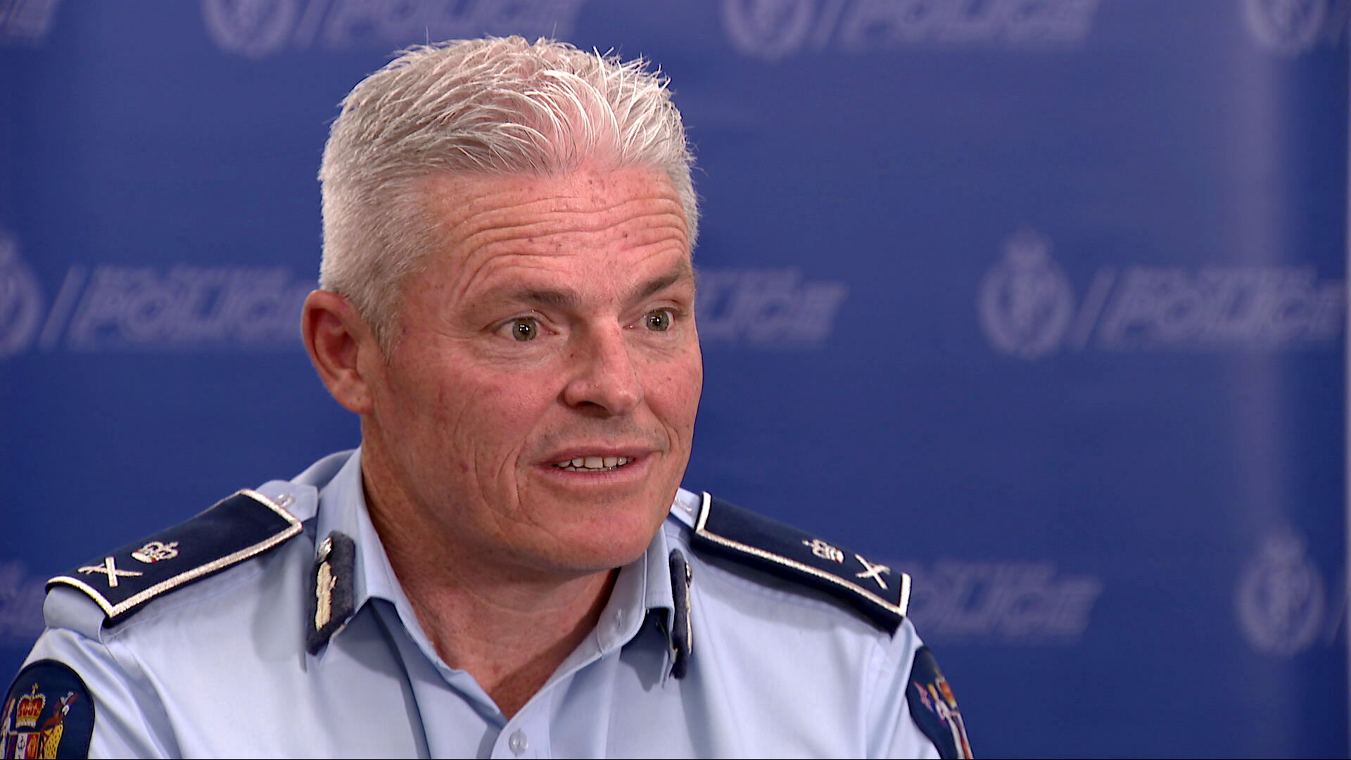 NZ Police Commissioner Richard Chambers.
