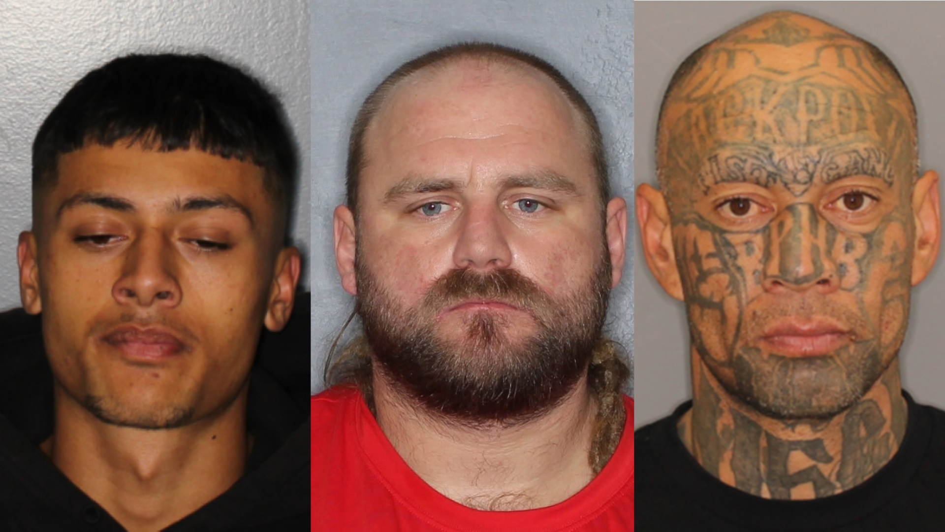 Kaisa Griffin, left, Damon Joel Best, centre, and Anthony Ngapera.