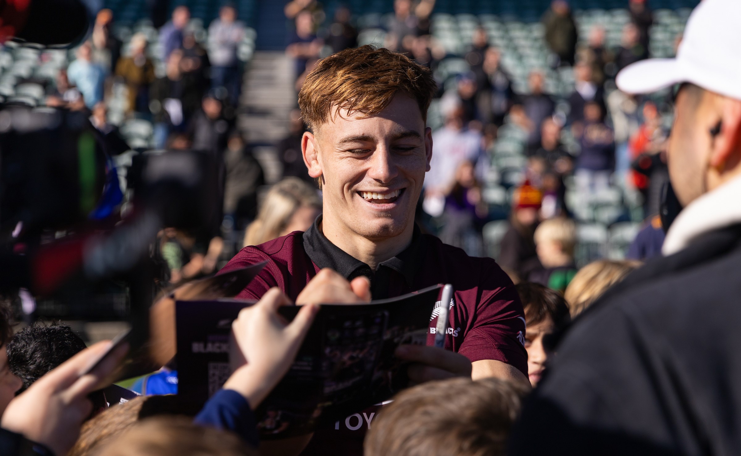 All Blacks first-five Ruben Love.