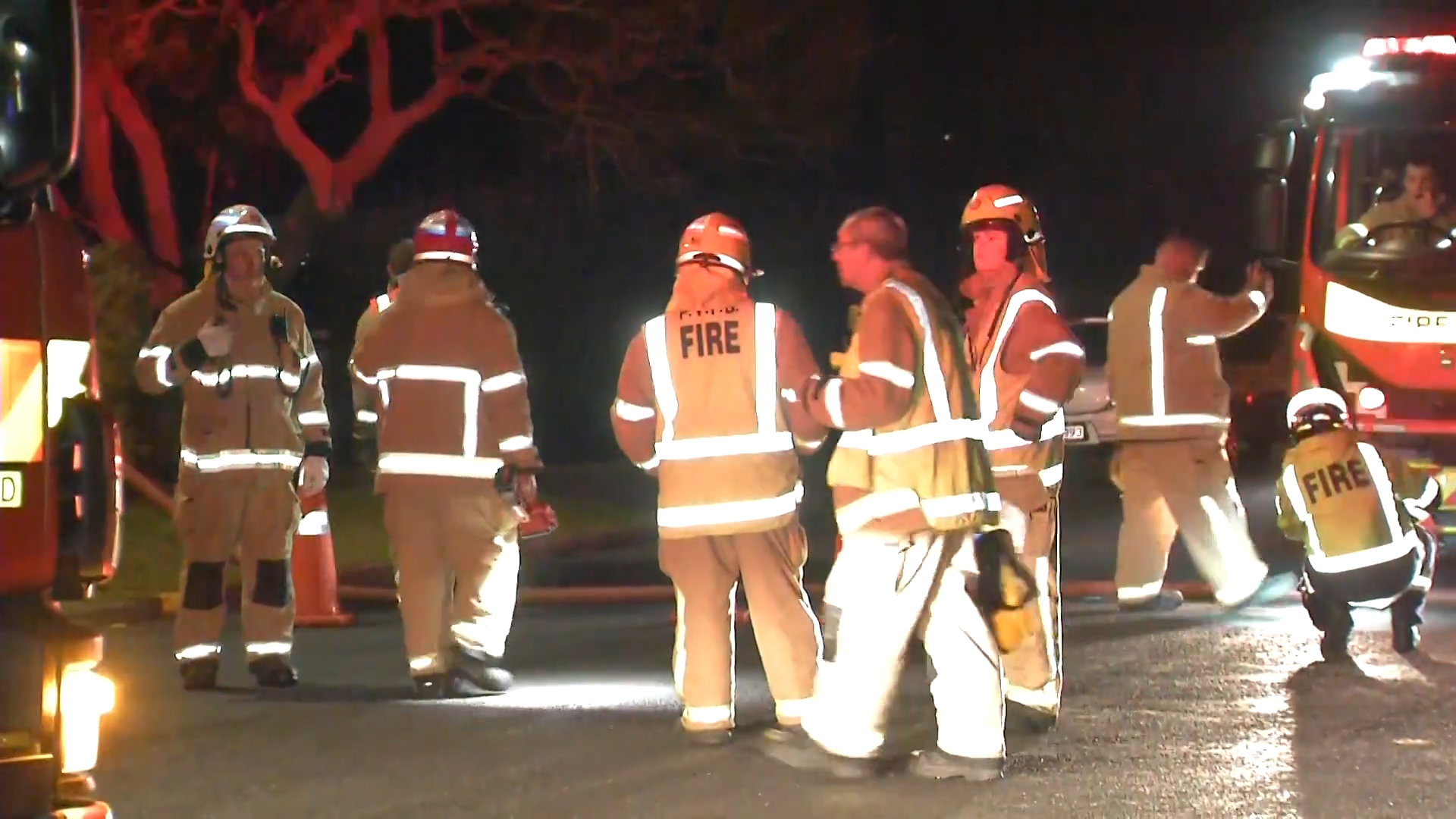 Residents from 10 houses were evacuated on n Kowhai St, Cottle Lane and George St.