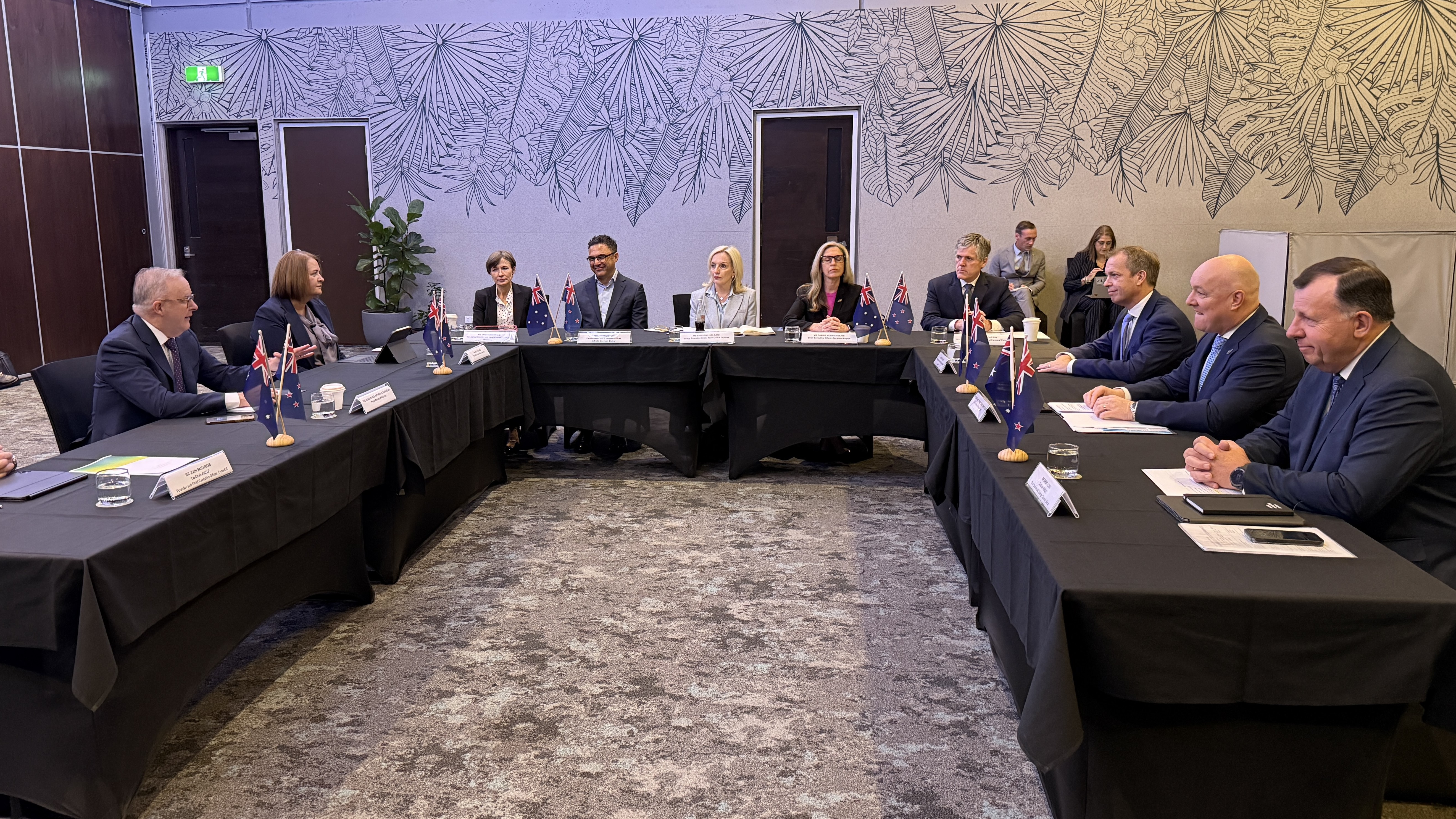The Australian and New Zealand prime ministers have concluded their leaders' meeting in Noosa, Queensland, which came at a 