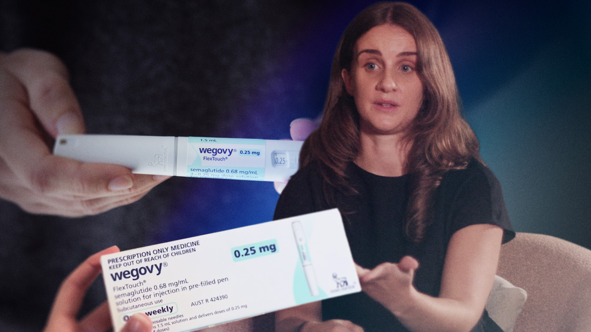Zoe Madden-Smith was prescribed Wegovy after an online consultation.