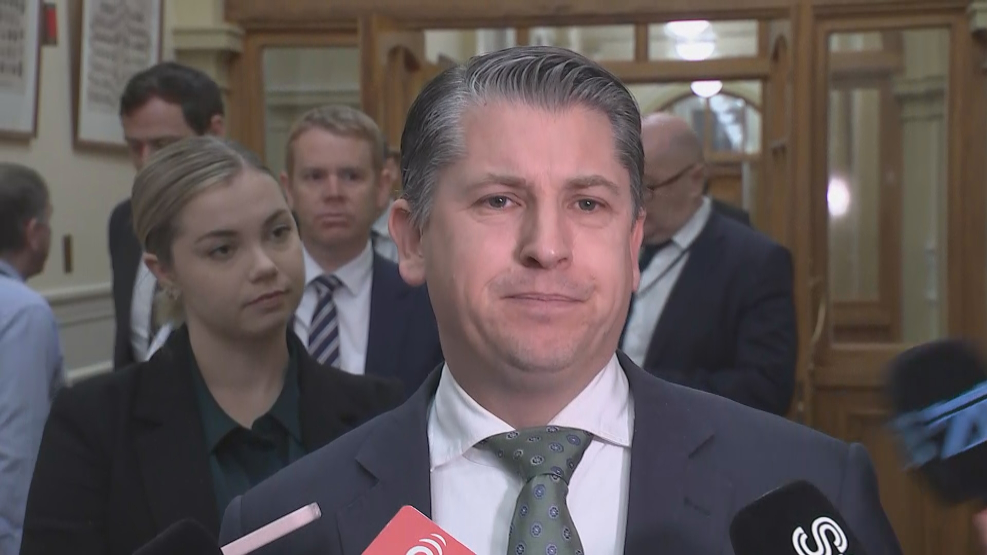 Transport Minister Michael Wood.