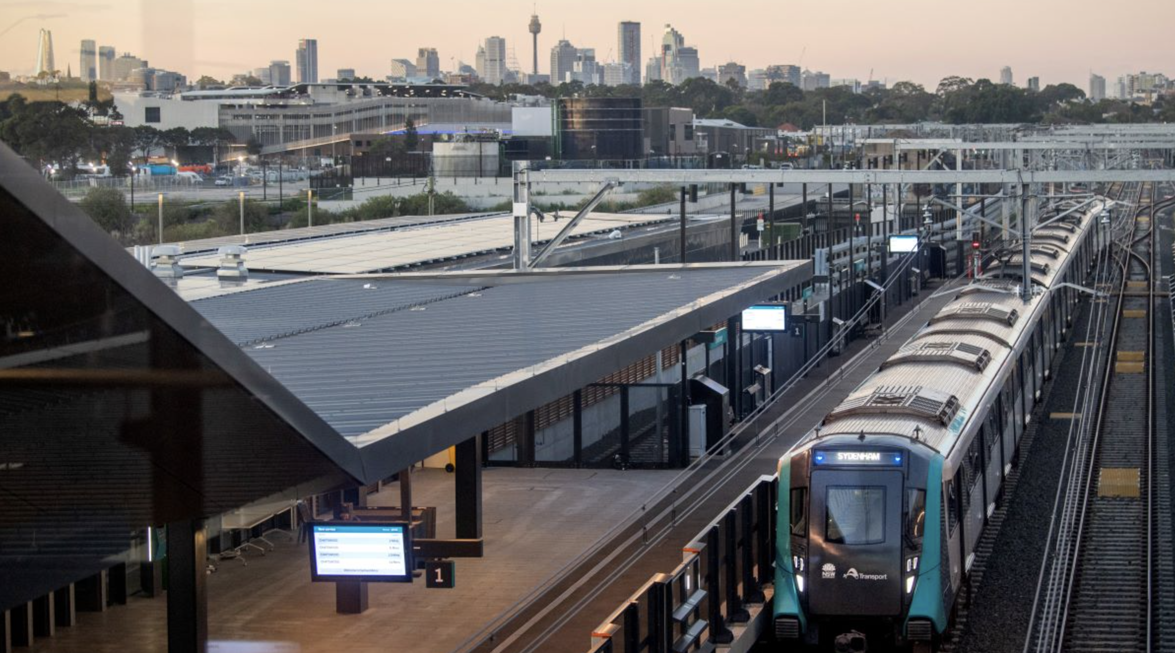 The opening date of Sydney's metro extension project was delayed by two weeks after regulatory hiccups at the last minute (file image).