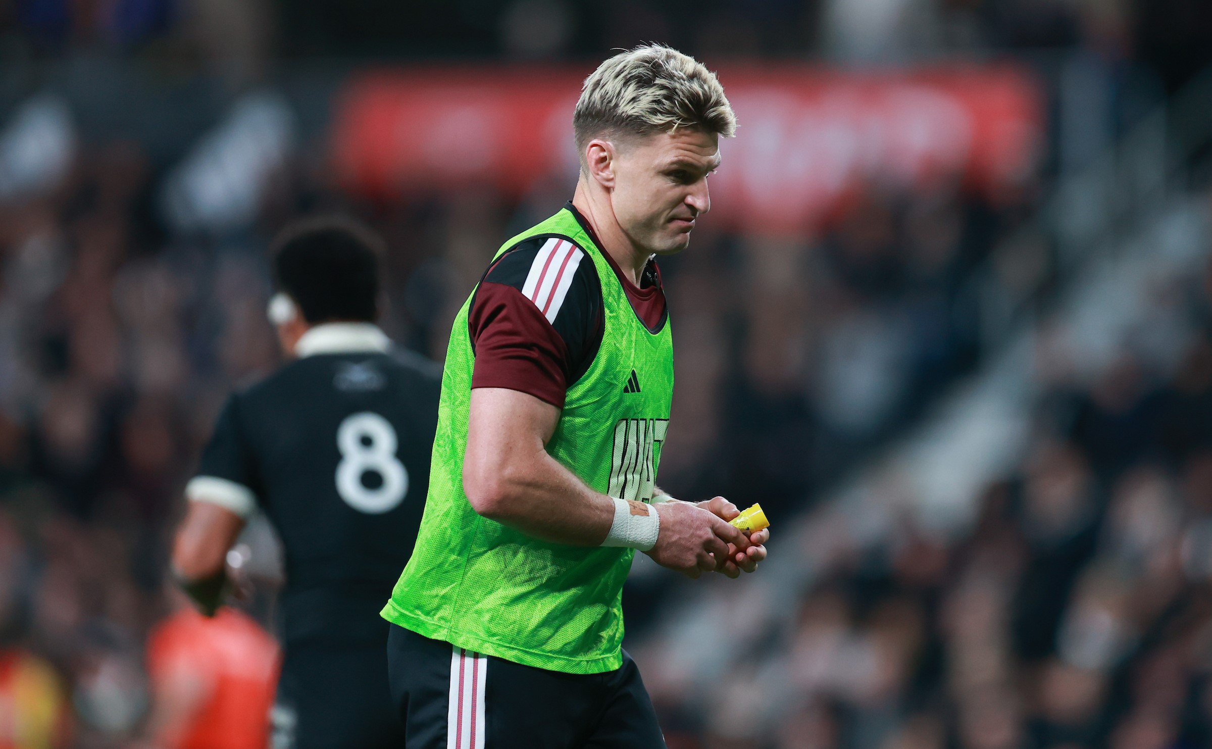 Beauden Barrett - the All Blacks' water boy for the Test against France in Christchurch, may have a similar role against Italy
