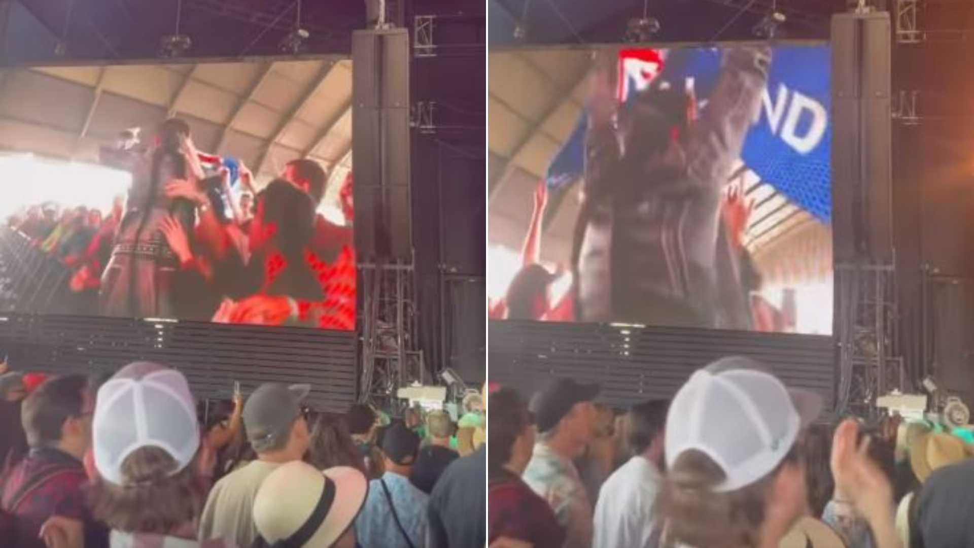 Kiwi singer Benee makes debut on Coachella stage, finds NZ flag