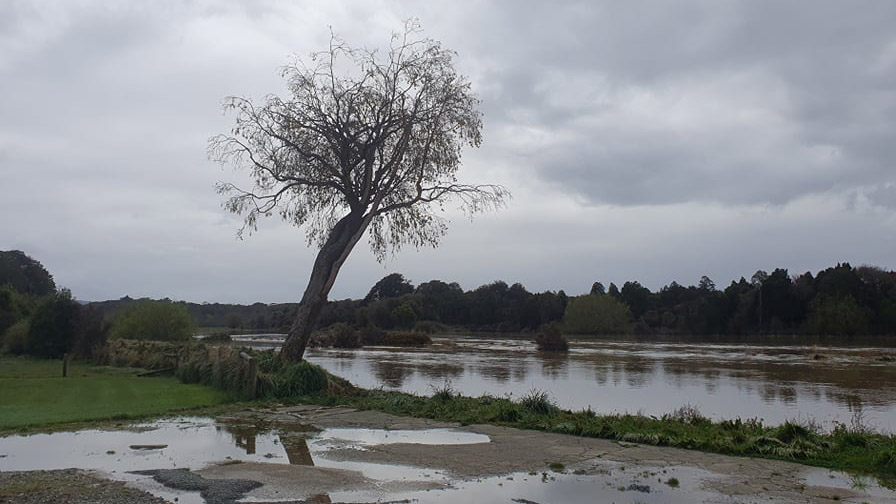 Flooding in Tuatapere