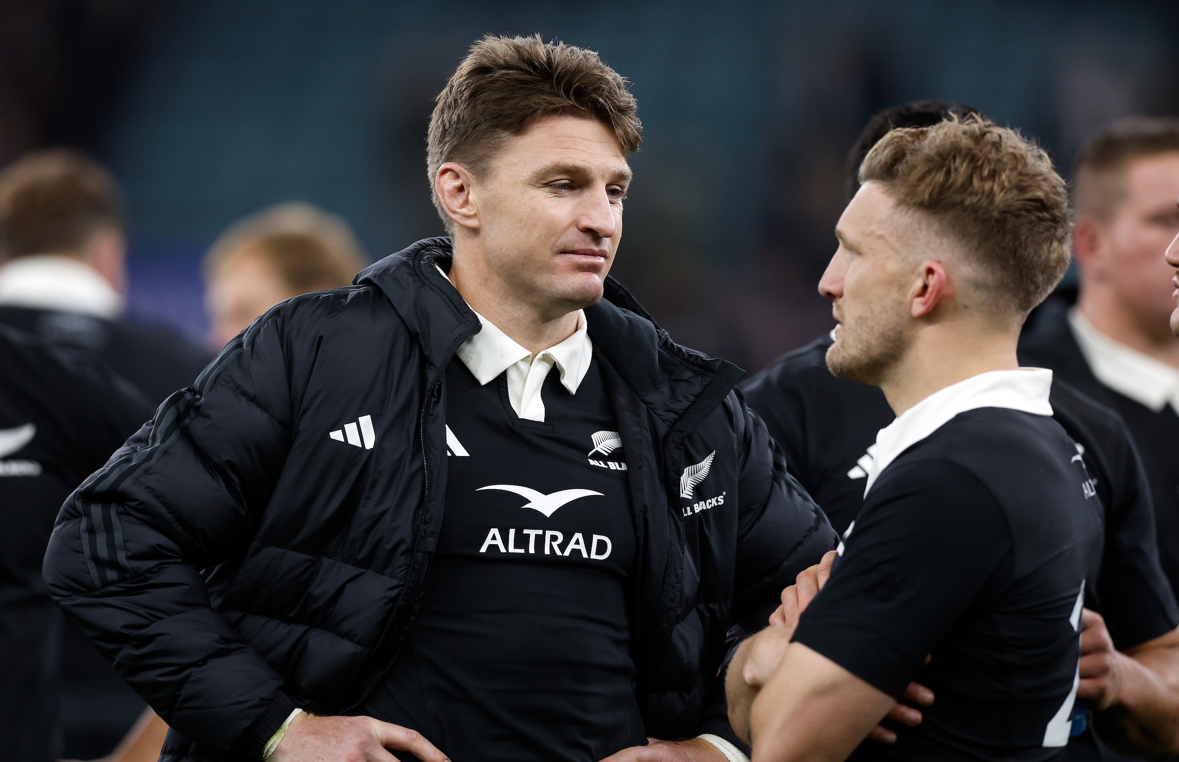 Beauden Barrett and Damian McKenzie reflect on the All Blacks' recent defeat to England.