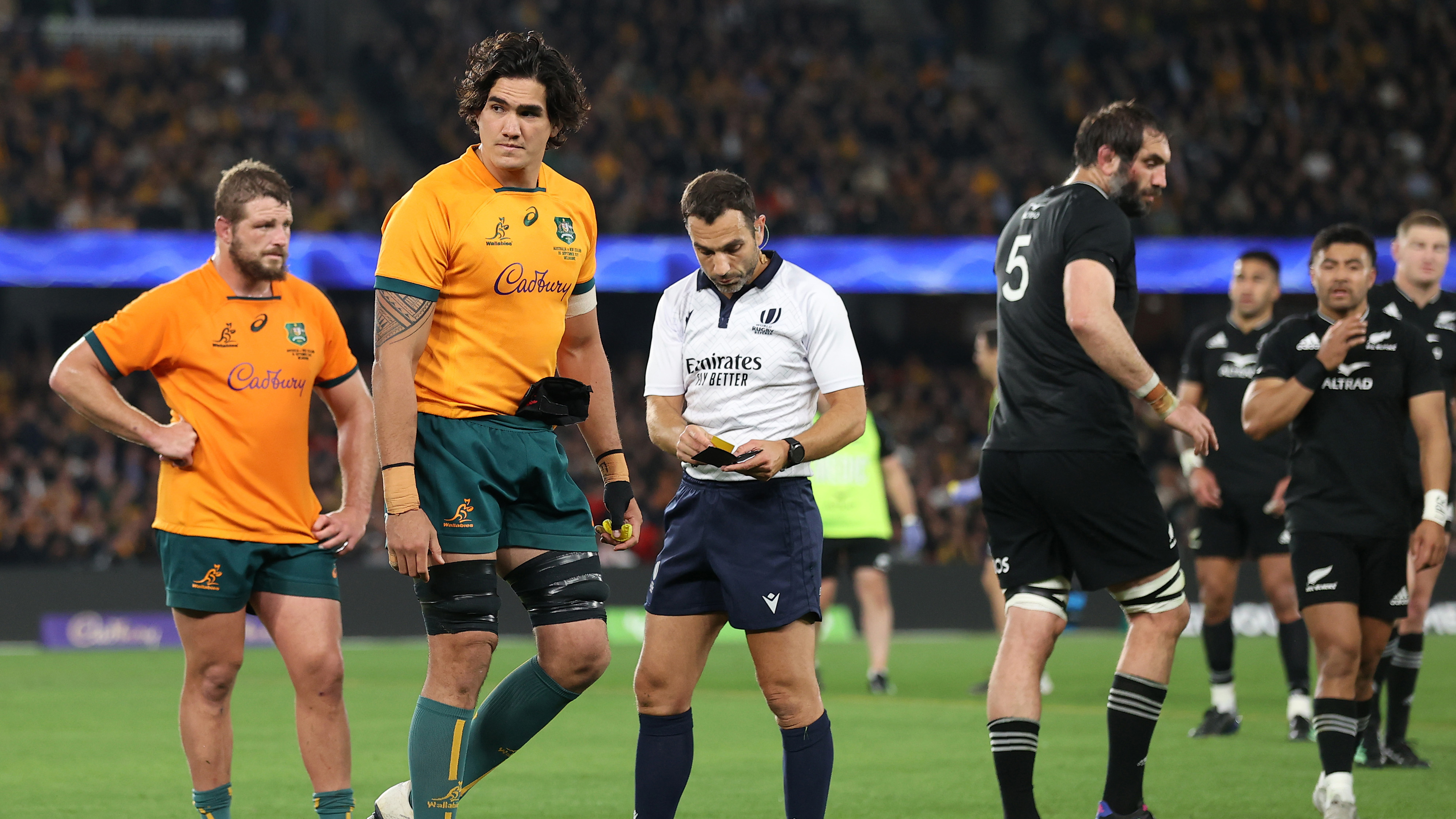 Wallabies Swain cops 6 week ban for hit on All Black Tupaea