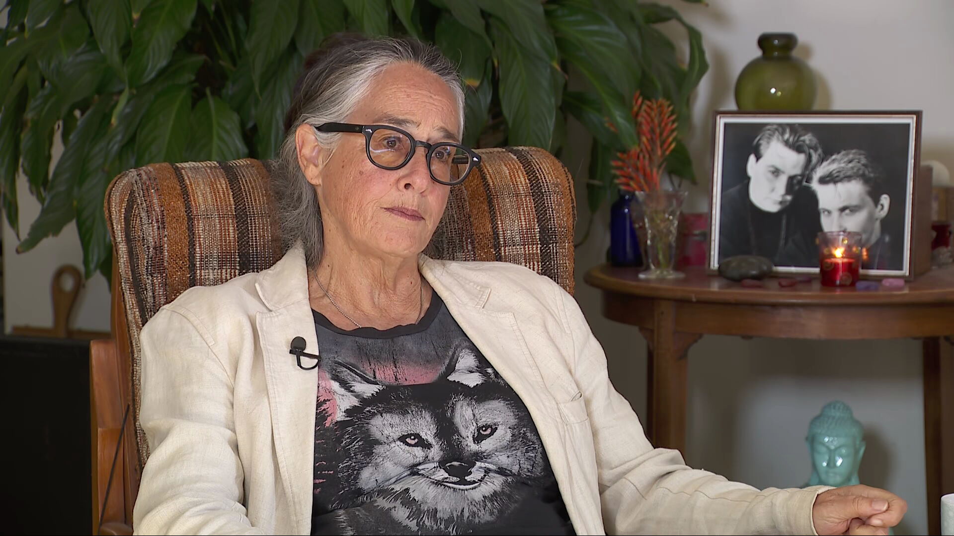 Arani Cuthbert, longtime friend and manager of the Topp Twins. 