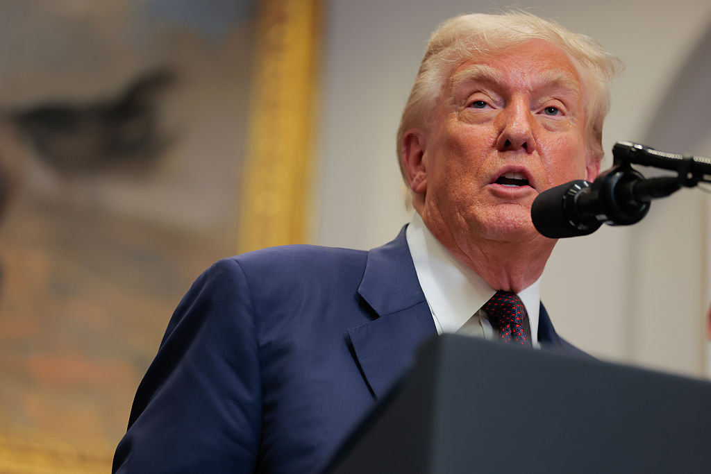 US President Donald Trump 