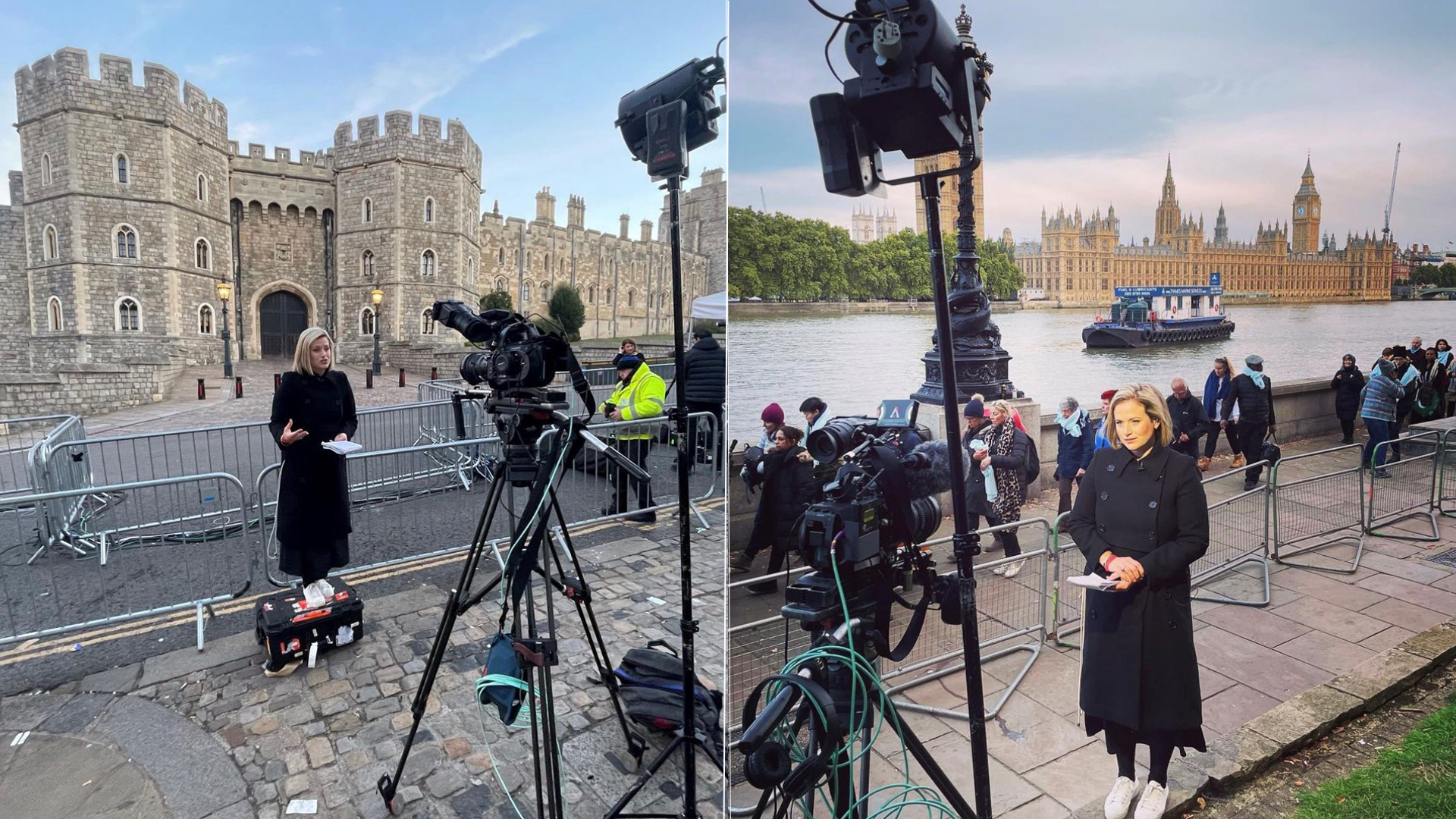 A 20-year career in journalism has included spells overseas, including covering the death of The Queen.