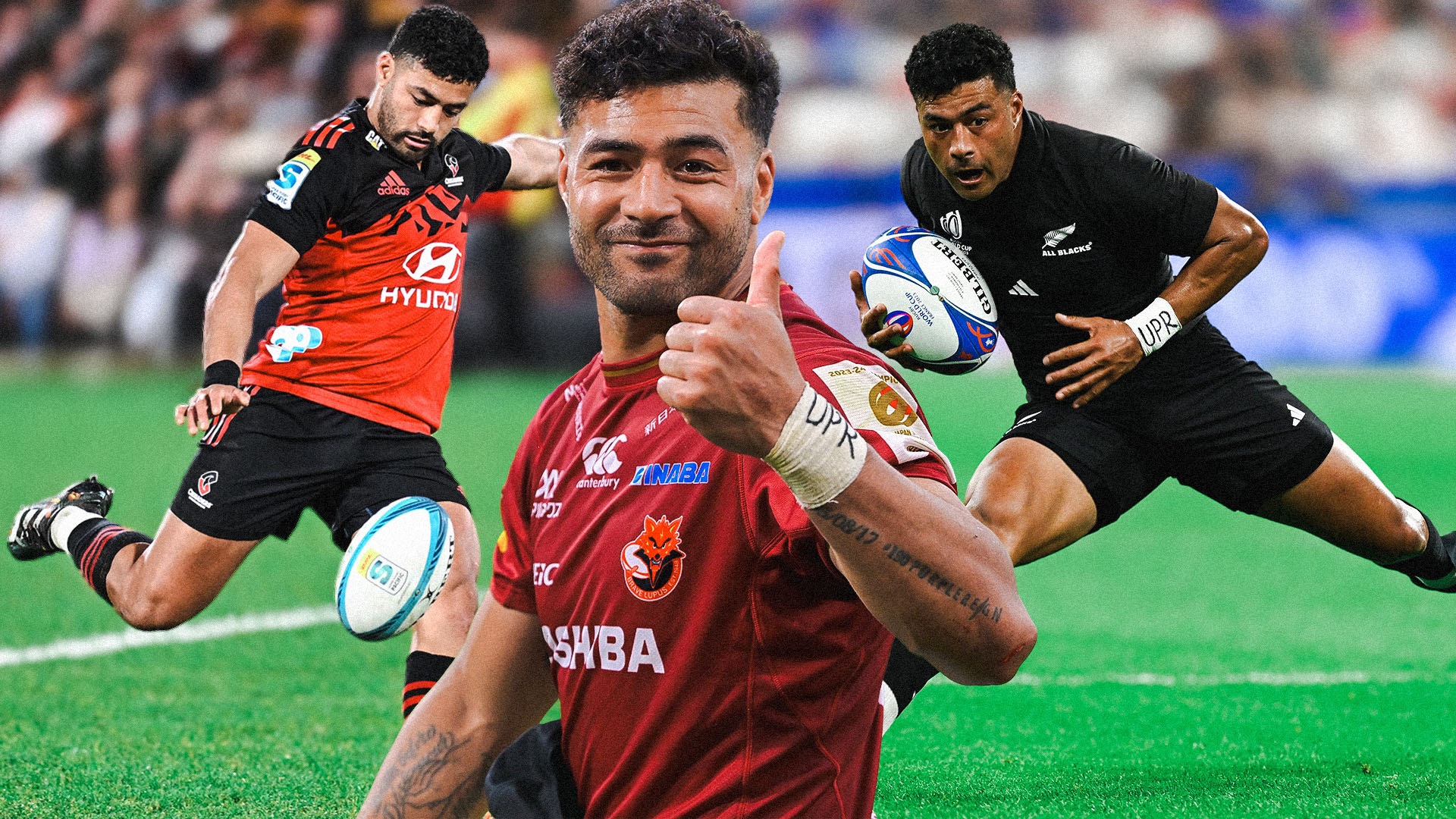 Richie Mo'unga, the All Blacks' incumbent No.10 at the last World Cup, has continued his success at Toshiba.