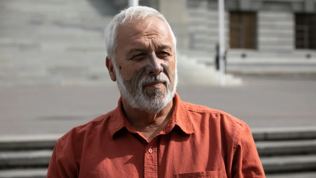 Iwi leader and activist Mike Smith.