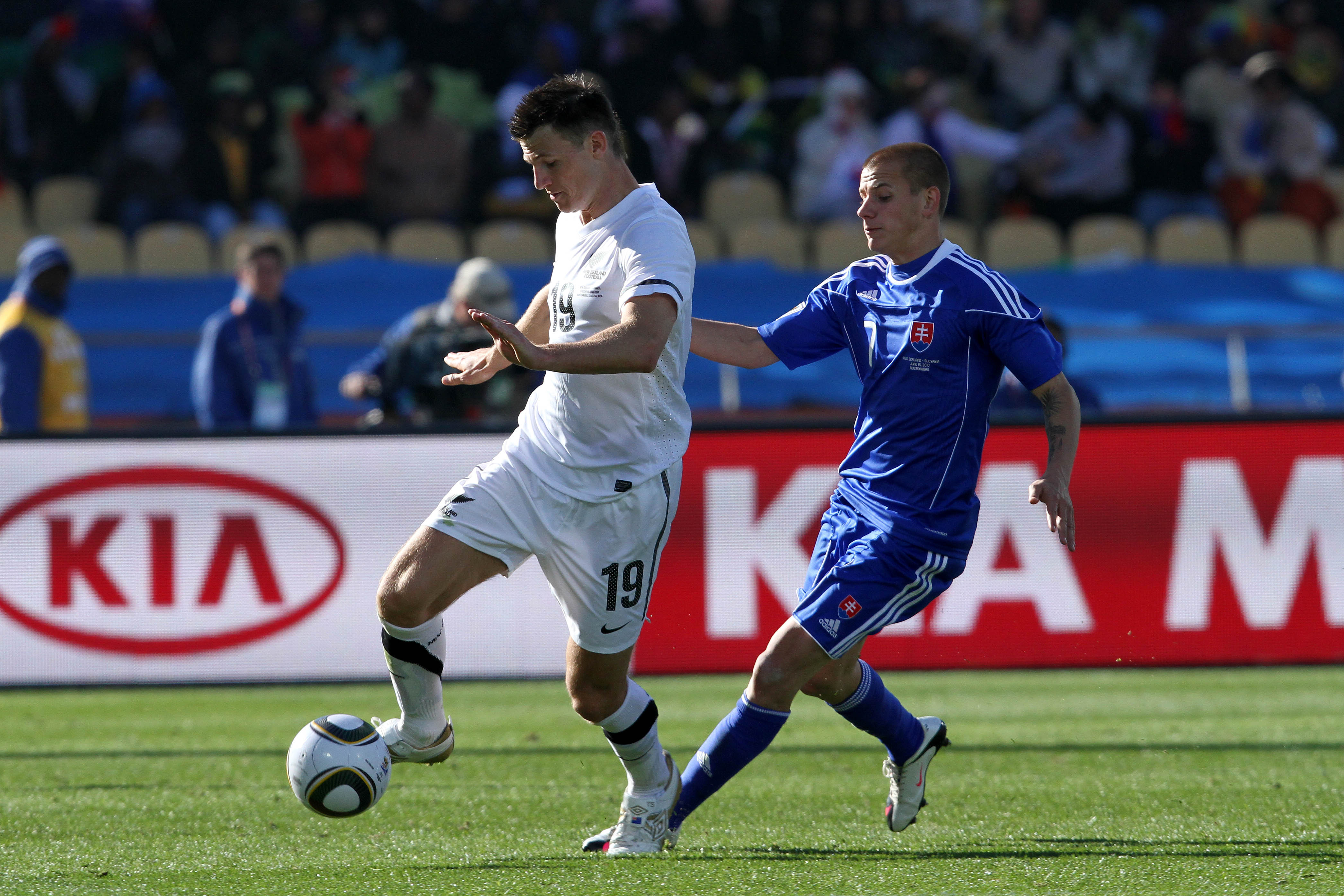 Tommy Smith at 20-years-old during the 2010 FIFA World Cup. 