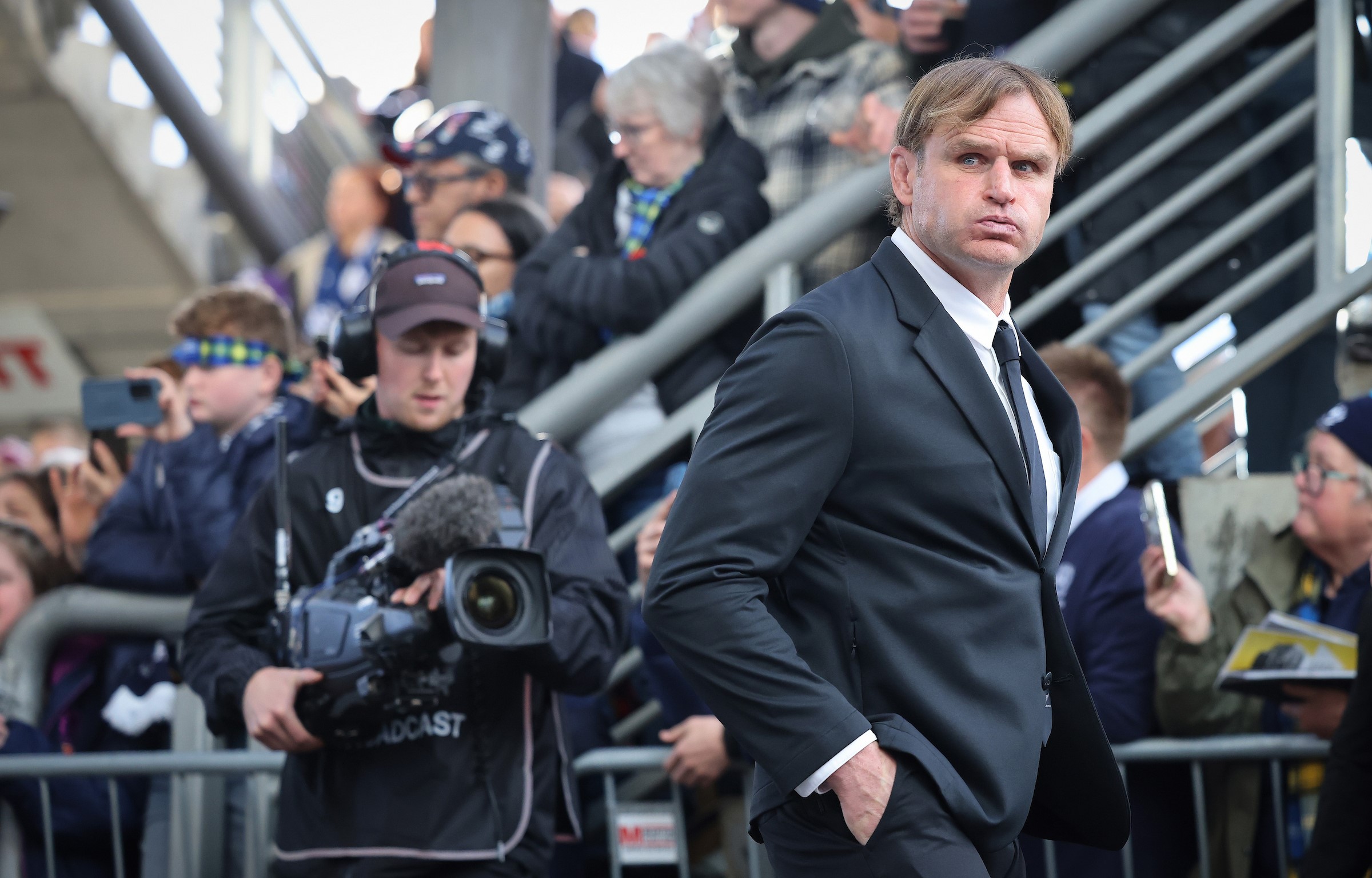 Former Crusaders and All Blacks head coach Scott Robertson.