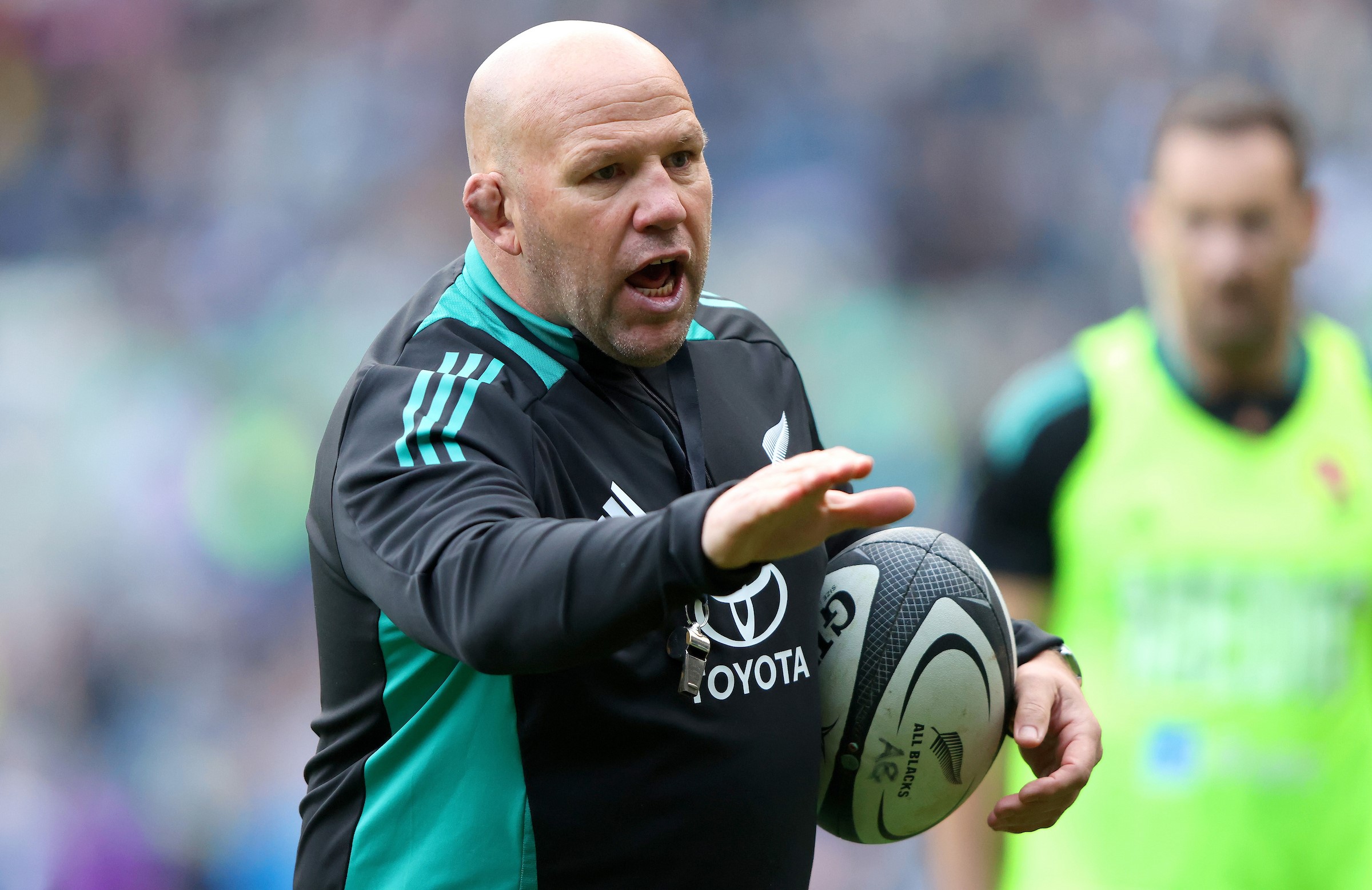 All Blacks forwards coach Jason Ryan.