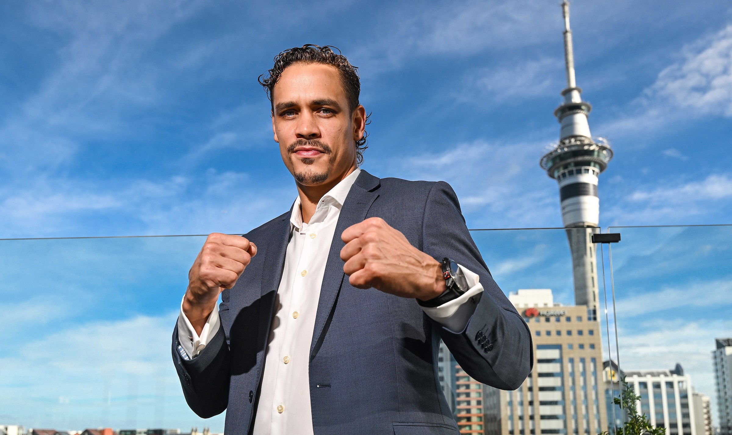 Kiwi cruiserweight boxer David Nyika.