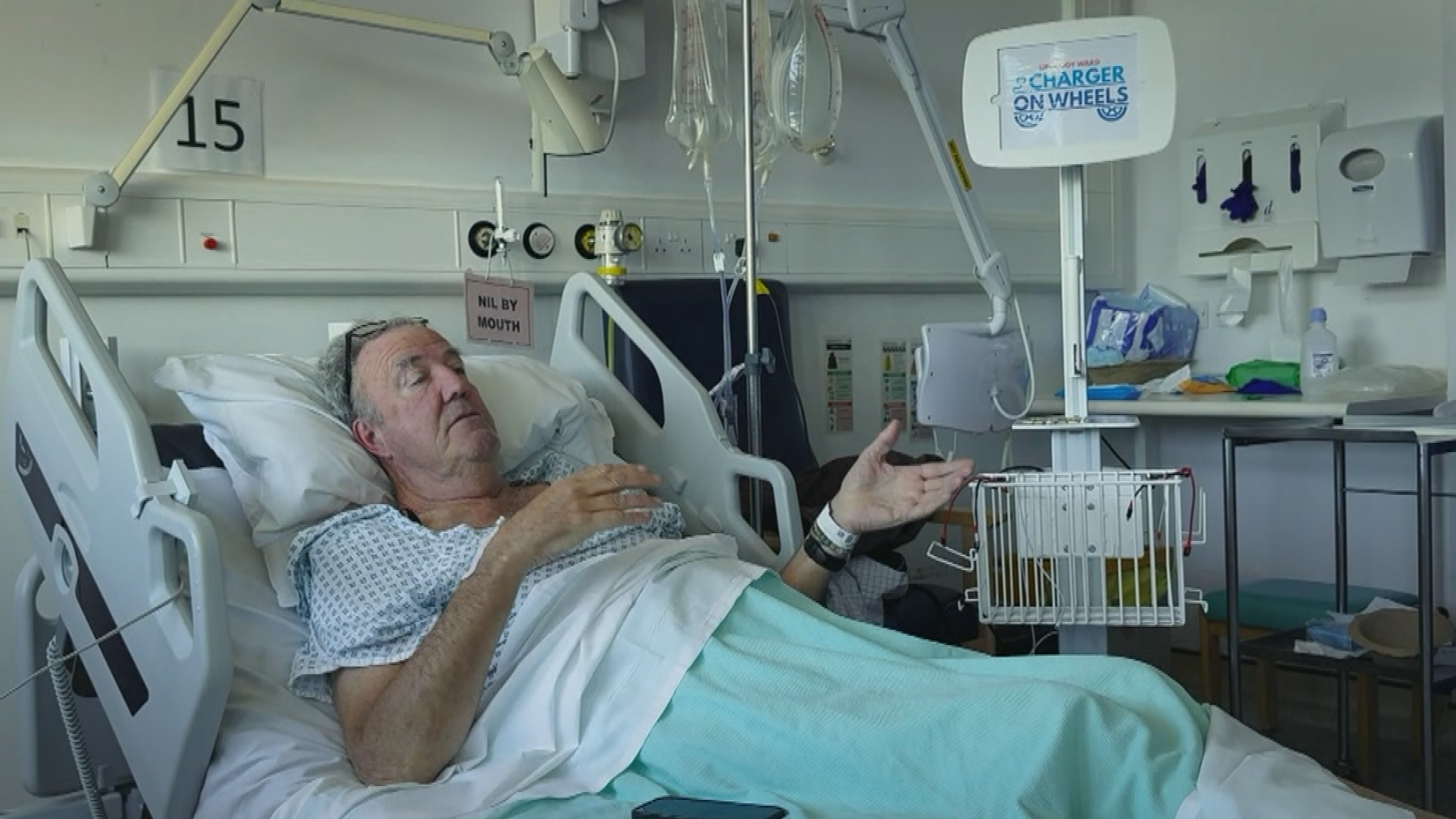 Jeremy Clarkson being treated for prostate cancer