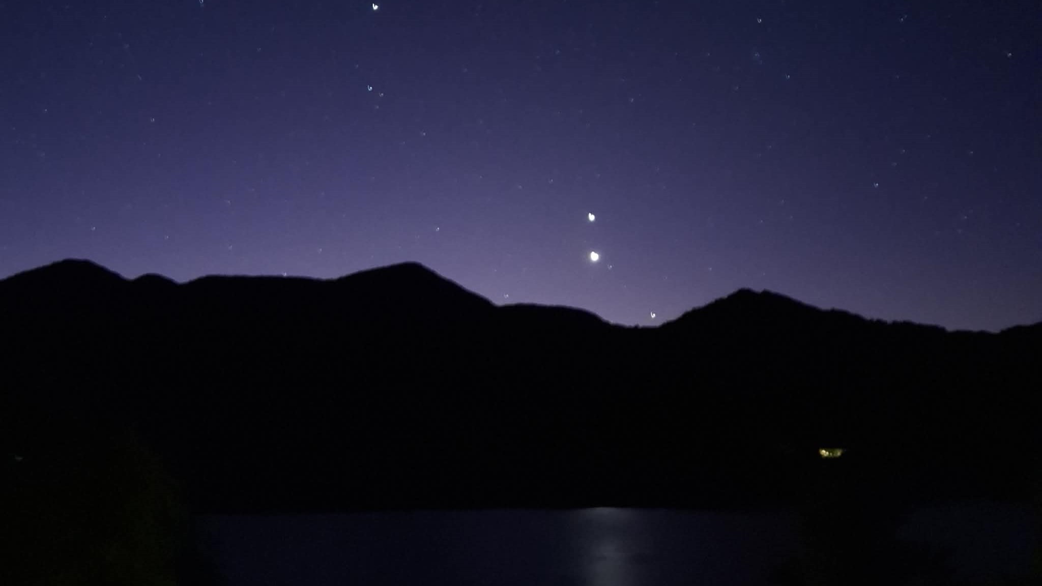 Photo taken from St Omar Bay in Marlborough on Monday, June 8.