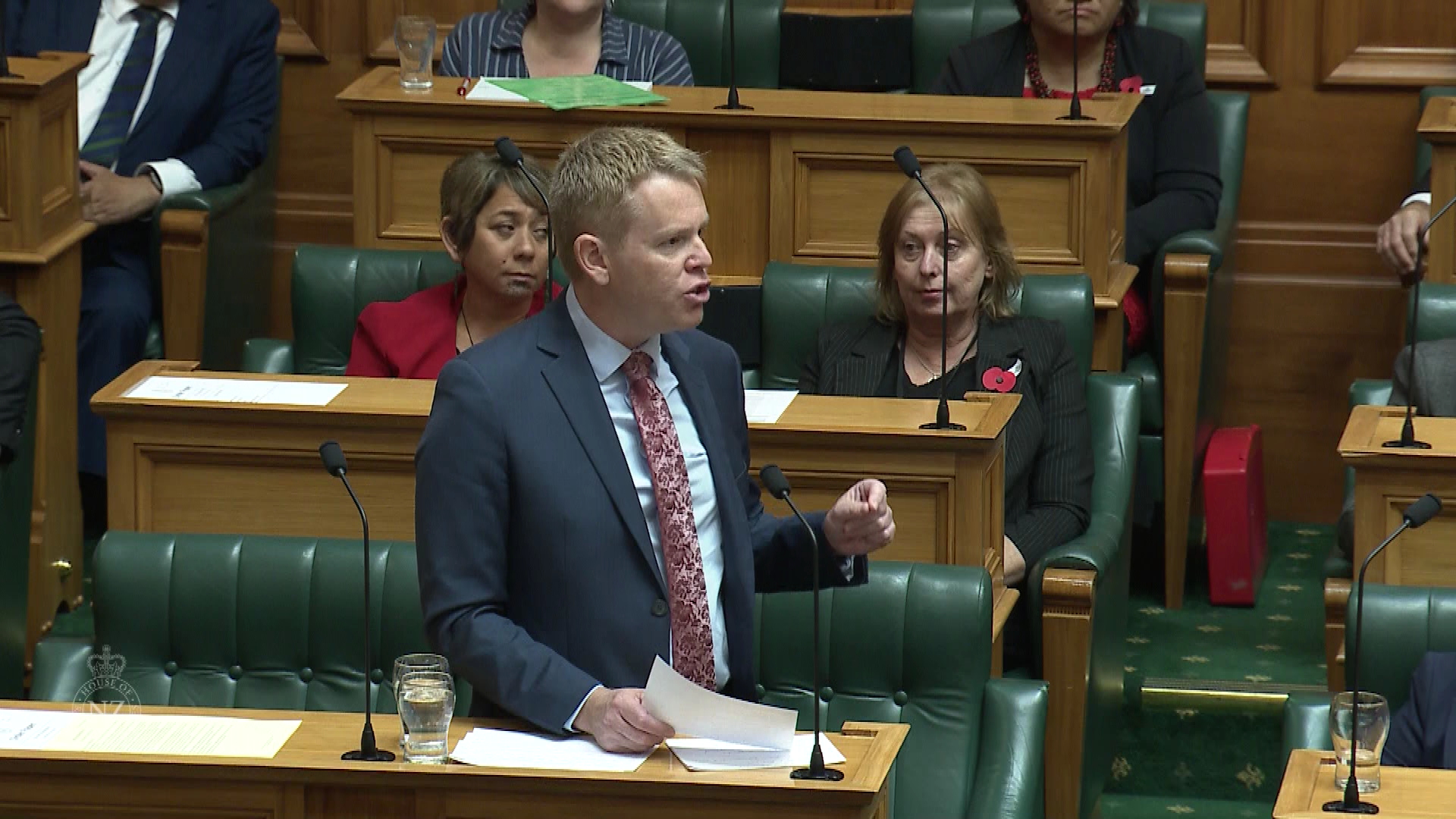 Labour leader Chris Hipkins