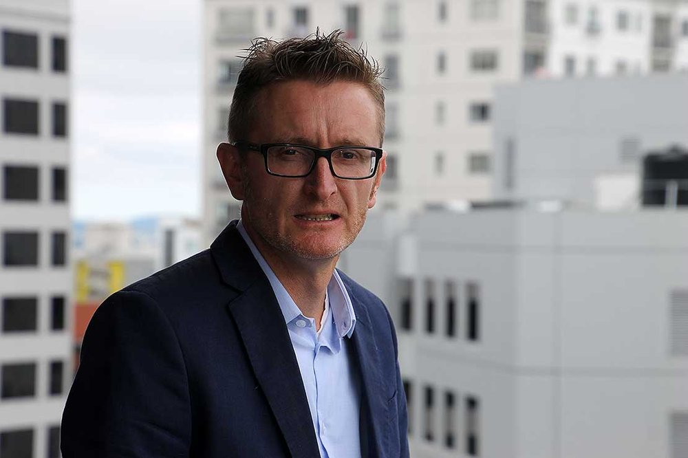 Associate Professor Chris Wilkins, lead drug researcher at Massey University’s SHORE and Whāriki Research Centre.