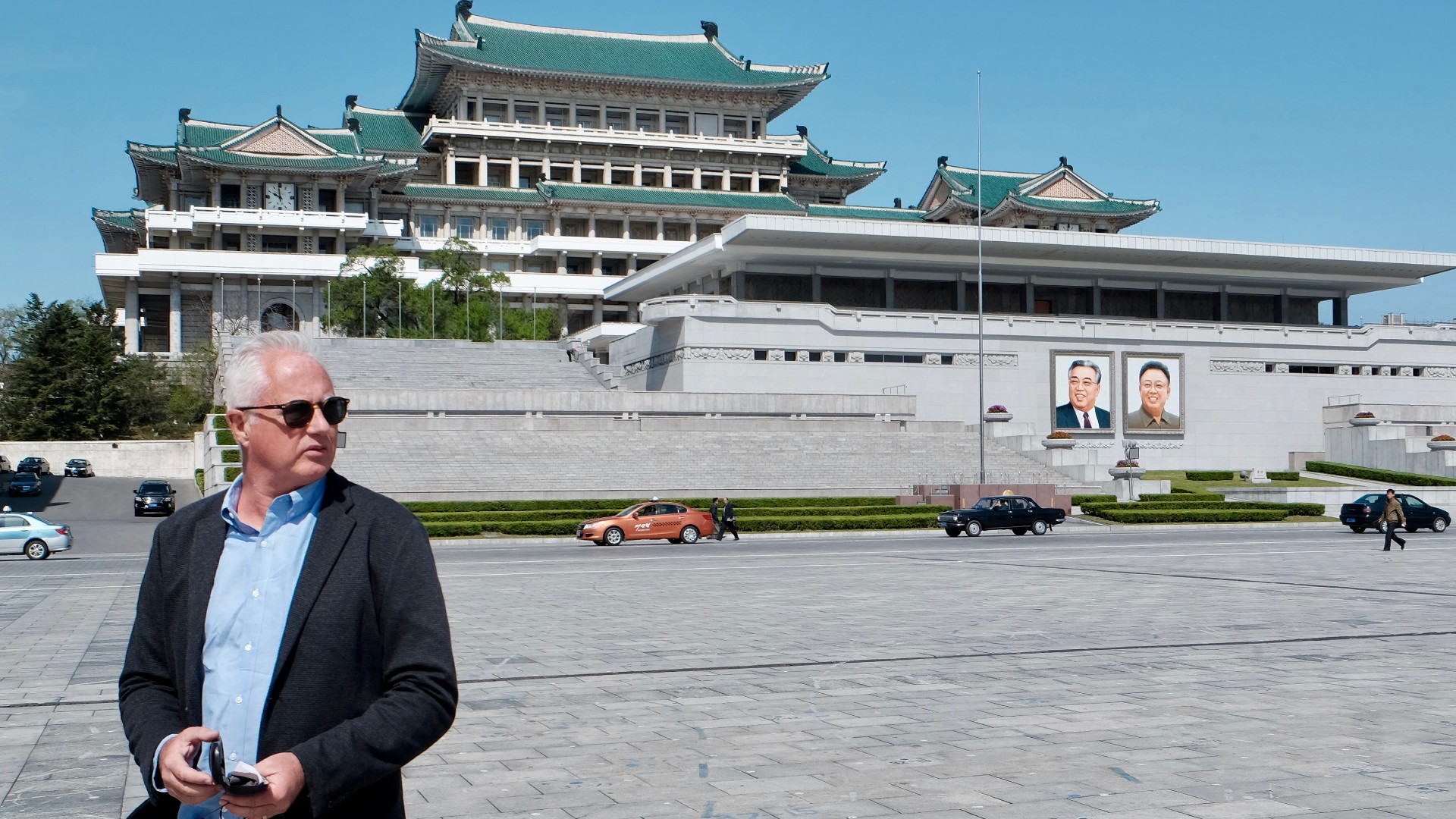 Sunday's Mark Crysell in North Korea in 2018.