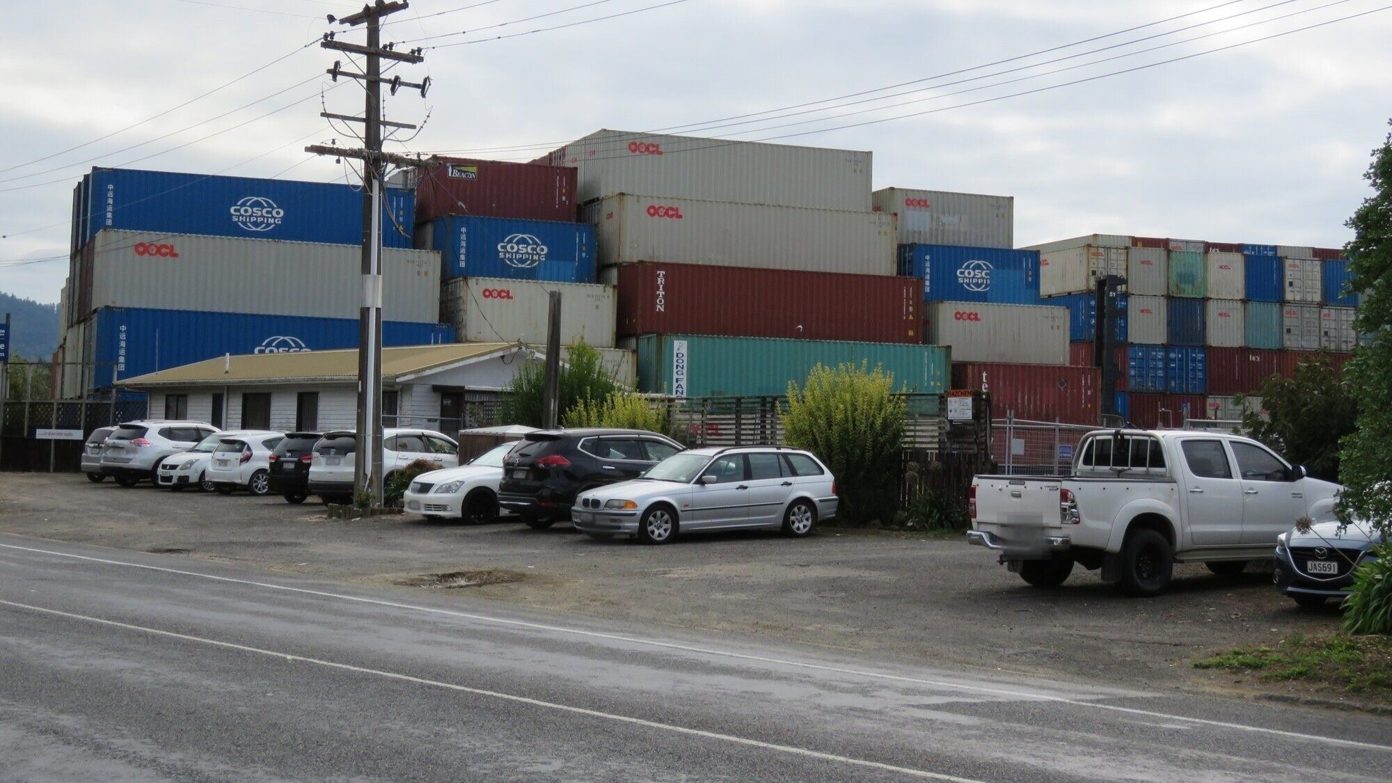 Many locals were annoyed with the level of noise and appearance of the industrially zoned site when it was operating as a shipping container terminal.