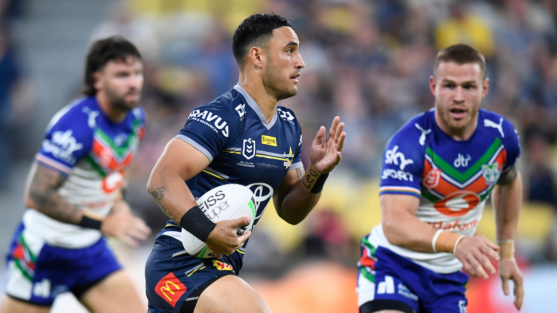 NRL 2022  North Queensland Cowboys centre Valentine Holmes might