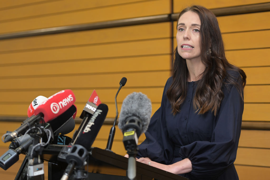 Prime Minister Jacinda Ardern announces her resignation