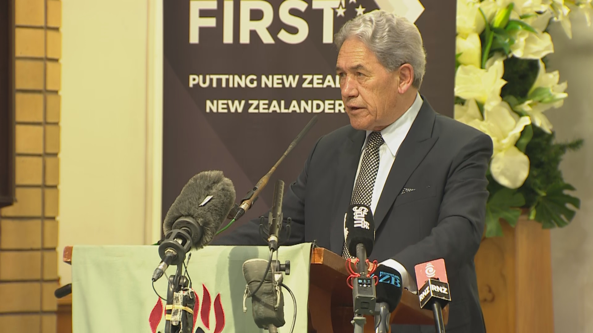 NZ First leader Winston Peters.