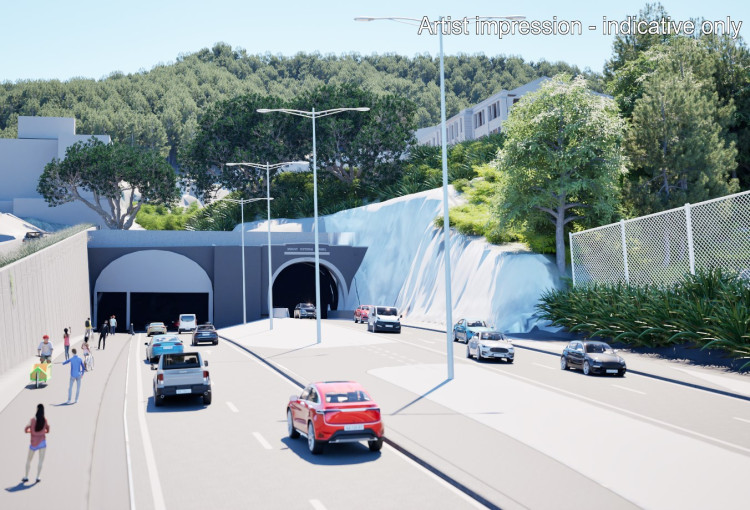 Mount Victoria Tunnel visualisation