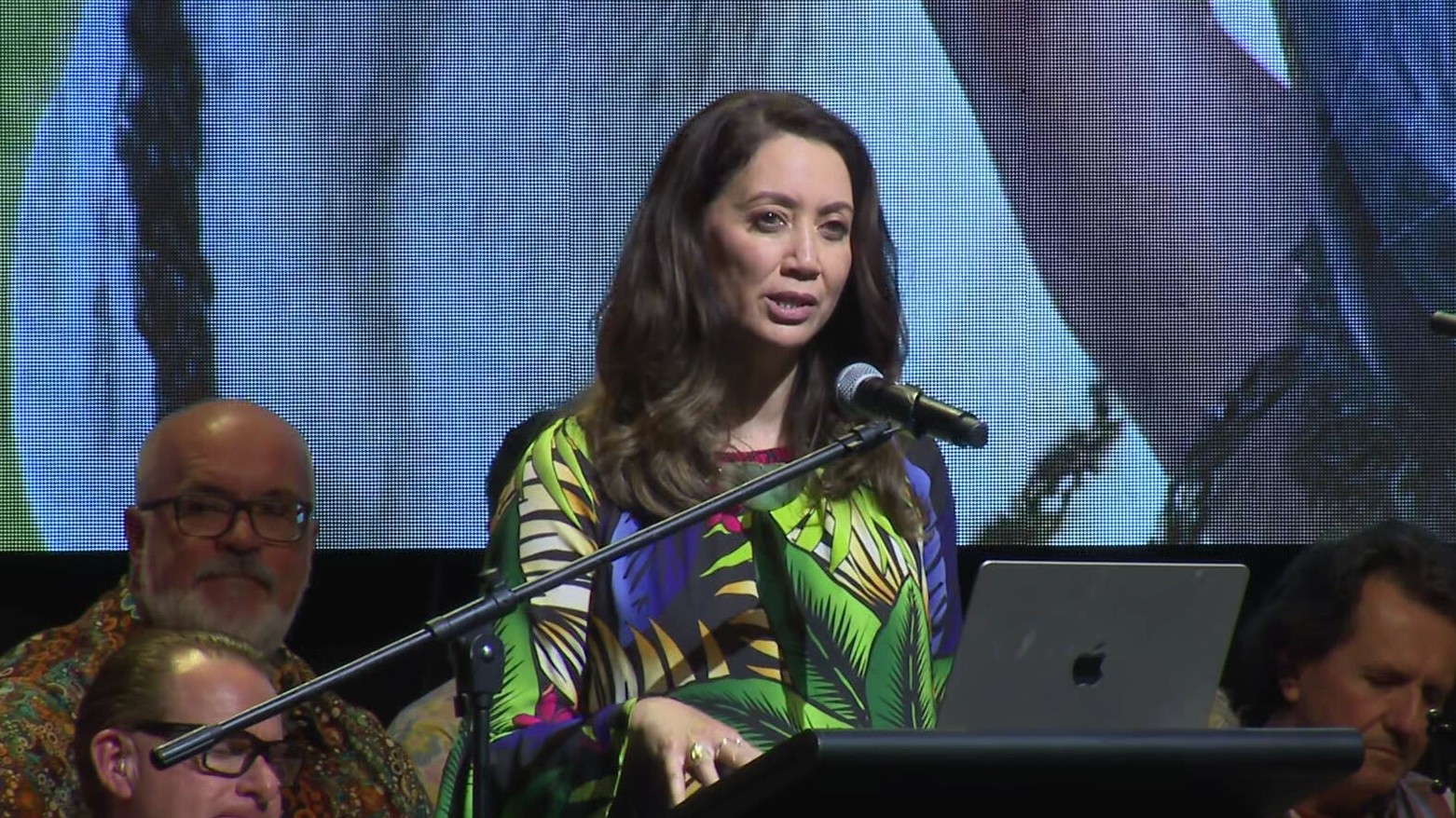 MC Miriama Kamo.