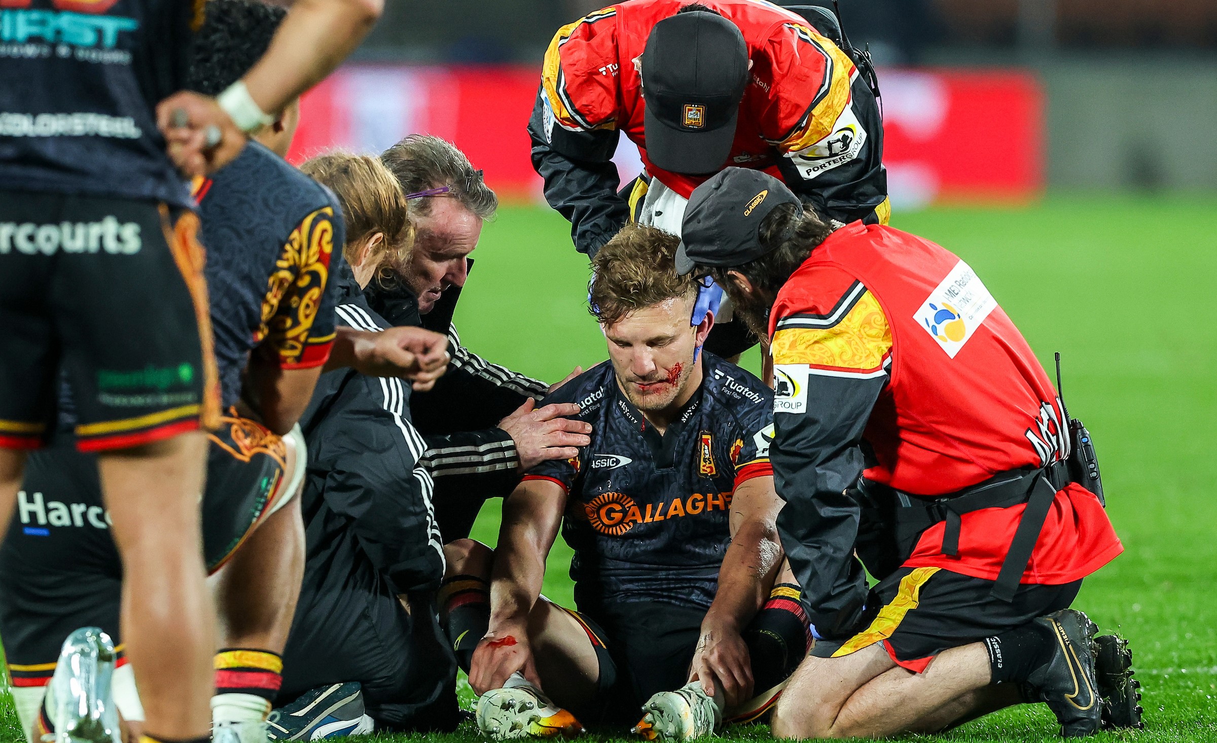 Damian McKenzie has missed two games for the Chiefs after catching a boot to the head in his team's win over the Highlanders.