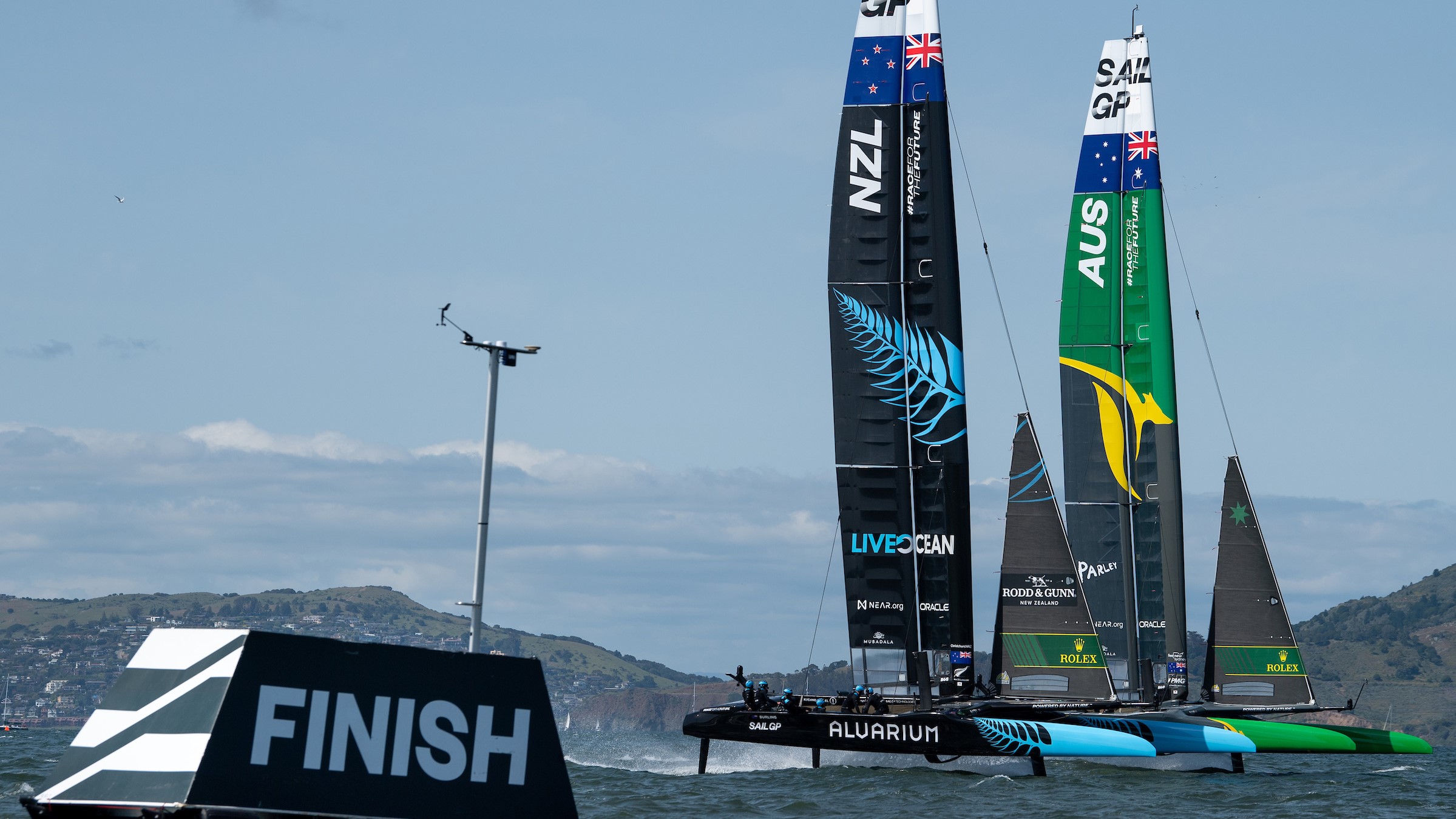 Two more wins for New Zealand SailGP team