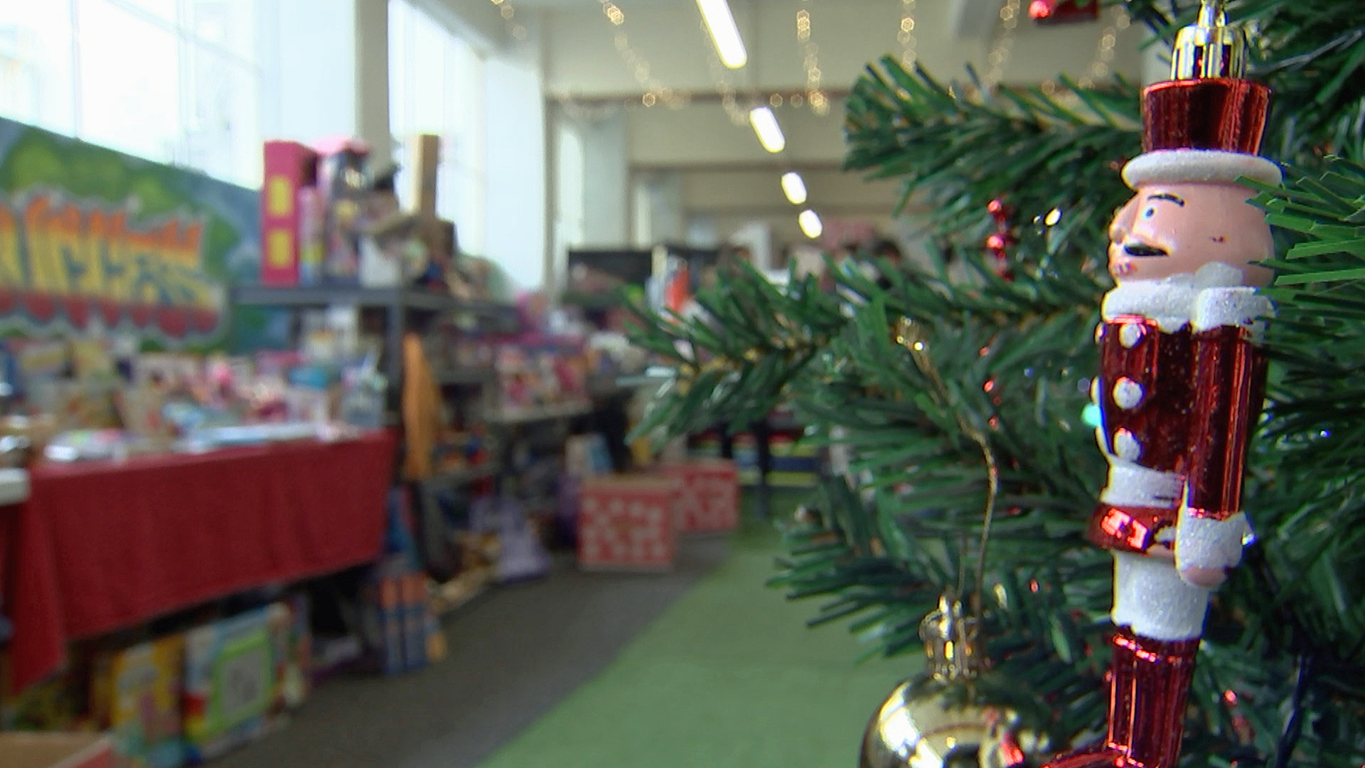 Free Xmas toy store opens for Wellington parents in need