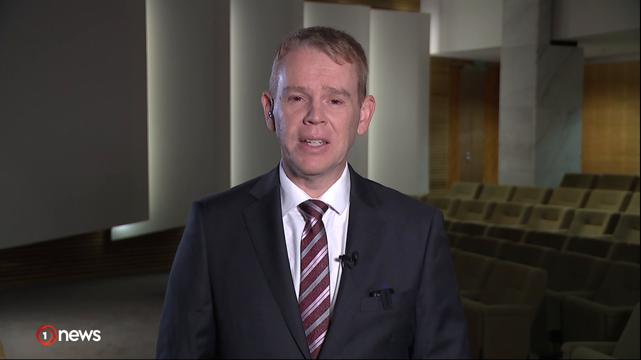 Labour's Chris Hipkins suddenly has plenty to smile about.