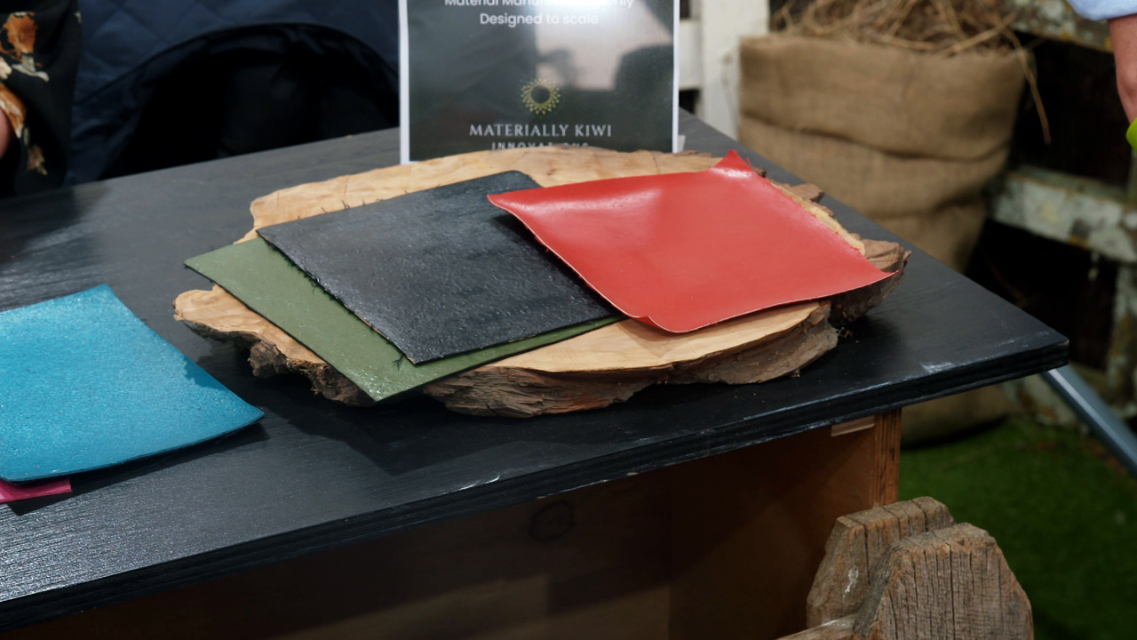 Materially Kiwi, a New Zealand startup turning rejected kiwifruit into a plant-based leather alternative, is in talks with major car manufacturers and planning a pilot factory in the Bay of Plenty.
