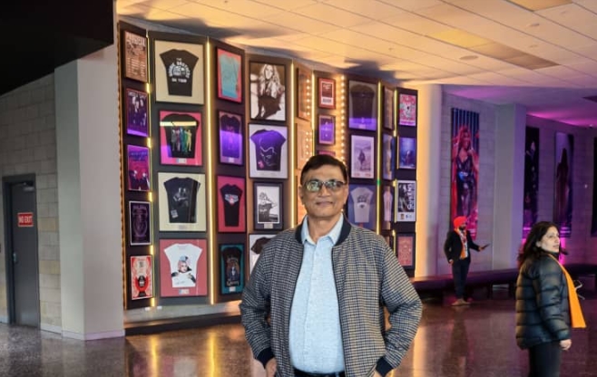 Vinay Mehta was an organiser of the Kia Ora Modi event at Spark Arena.