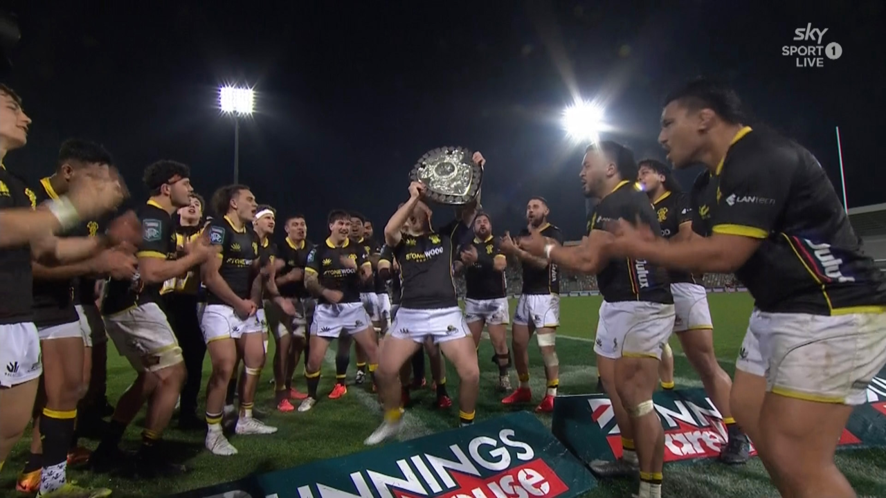 Ranfurly Shield back in Wellington after 13 years